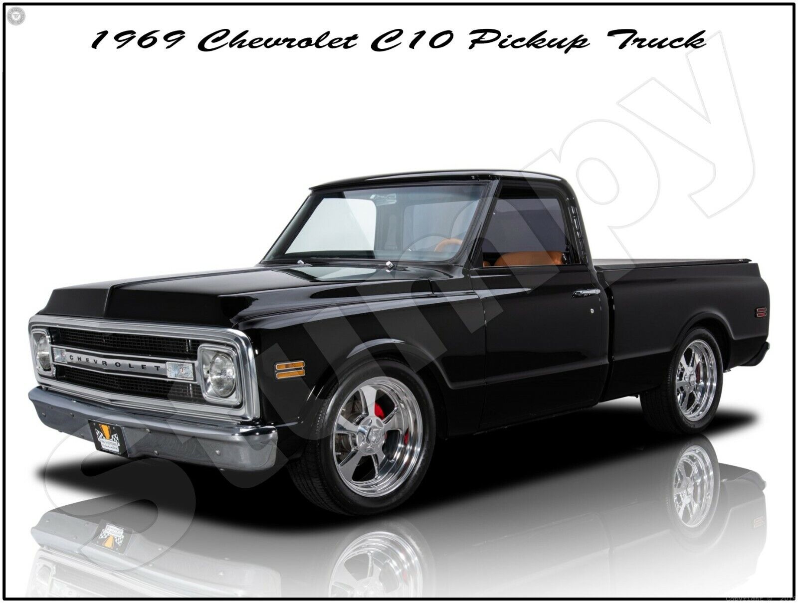 1969 Chevrolet C10 Pickup Truck Metal Sign 9\