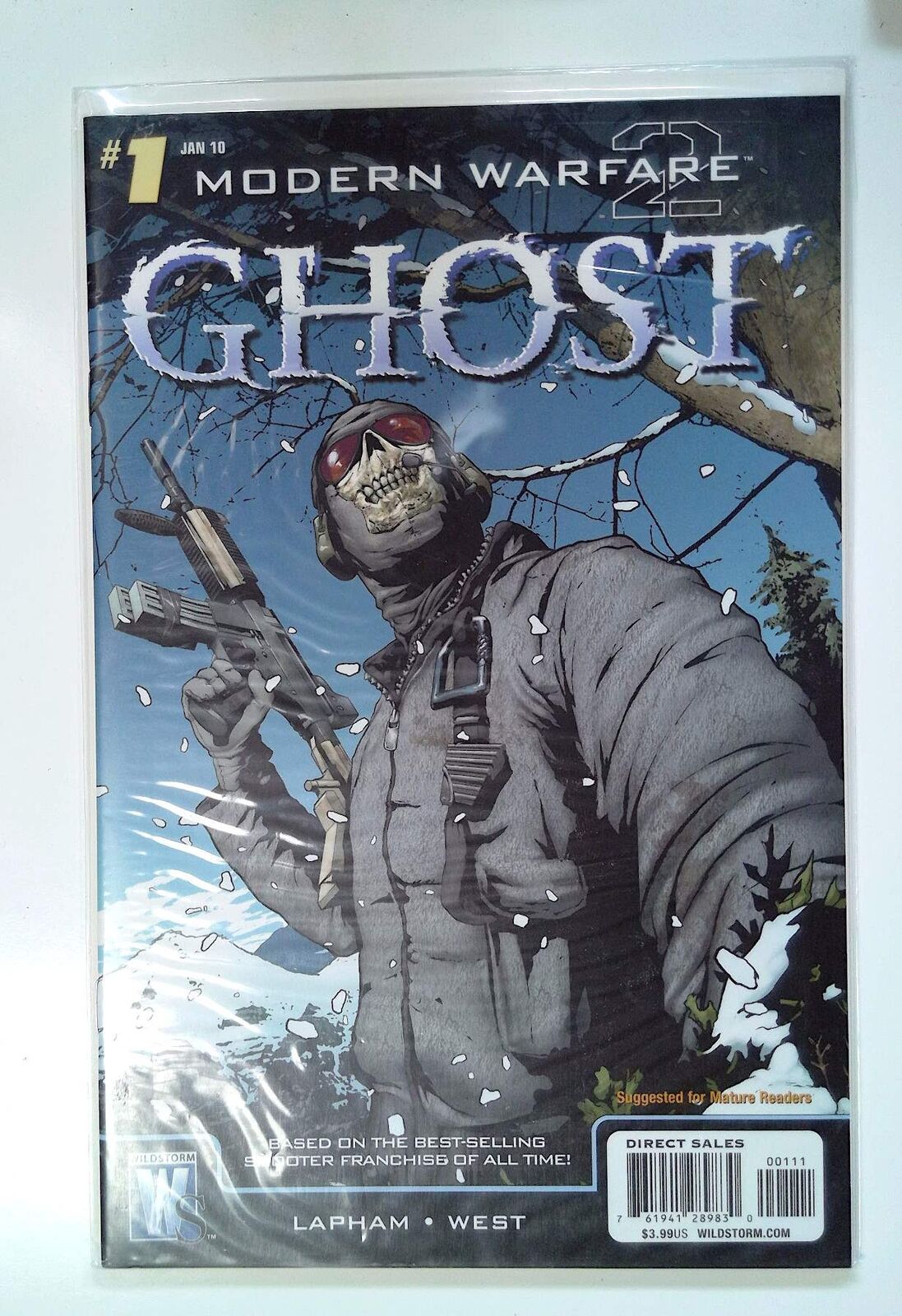 Modern Warfare 2: Ghost #1 DC Comics (2010) NM- 1st Print Comic Book