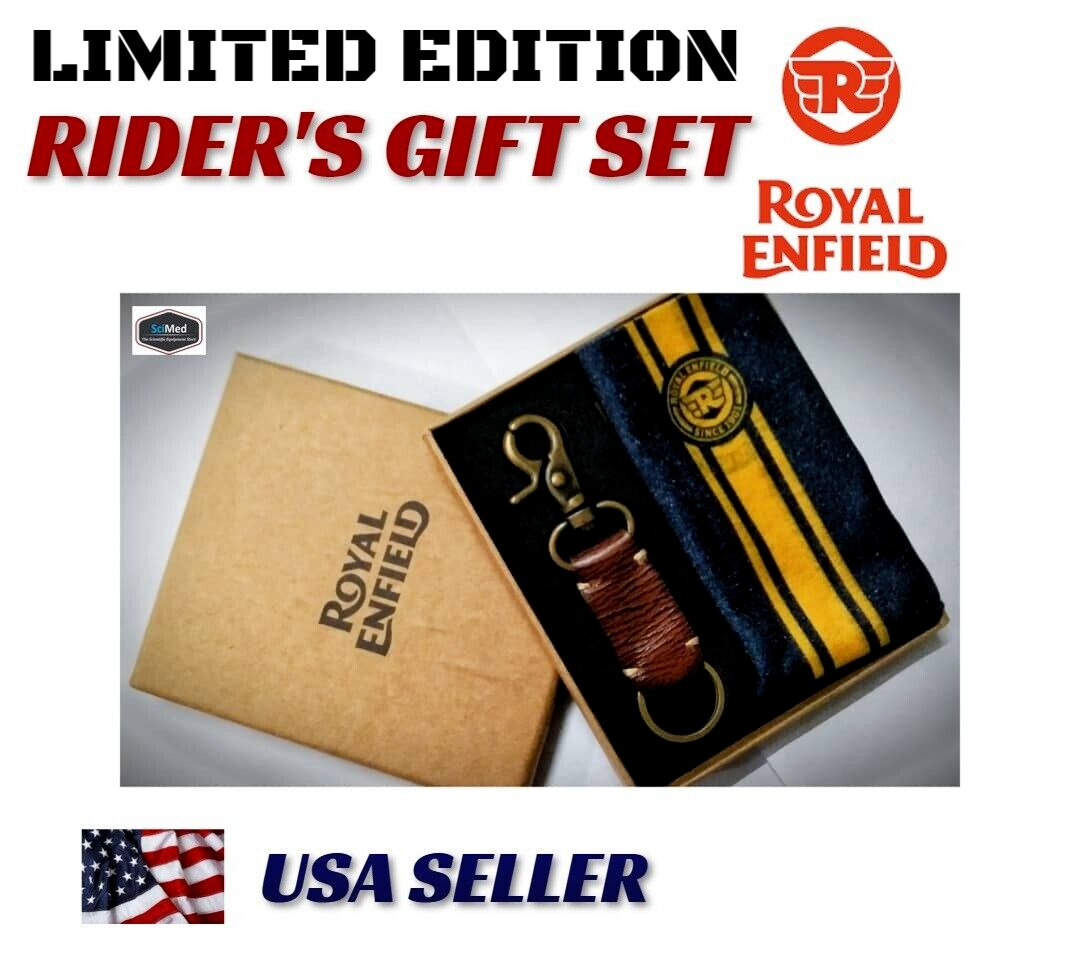 ROYAL ENFIELD Bandana Scarf Key Chain LIMITED EDITION Rider's Gift Set ORIGINAL