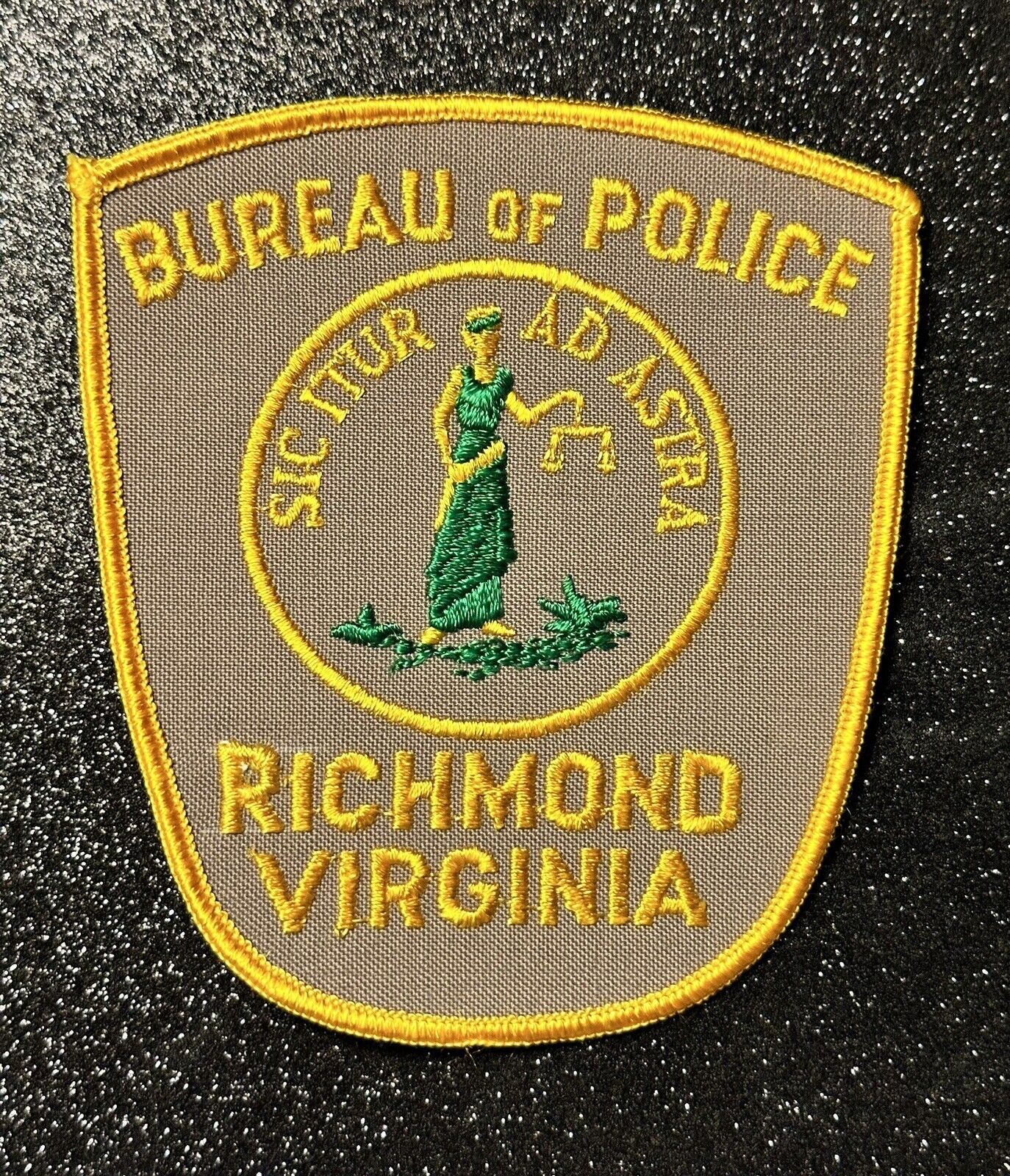 Richmond Virginia VA Bureau of Police Shoulder Patch ~ Vintage