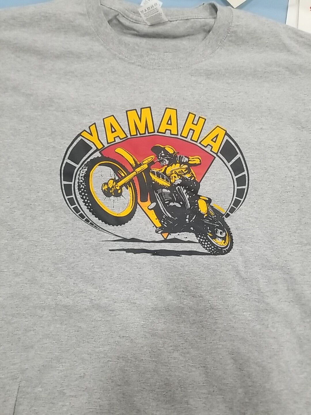 Vintage Yamaha Motorcross Motorcycles T Shirt  