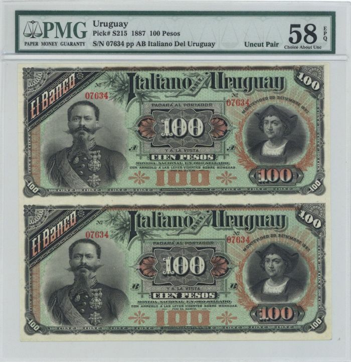 Uruguay P-S215 - Foreign Paper Money - Foreign