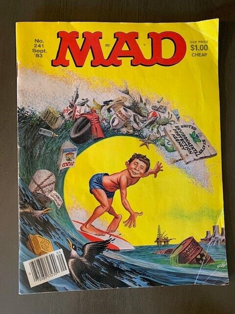 Vintage Mad Magazine #241 September 1983 Environmental Protection Agency EPA