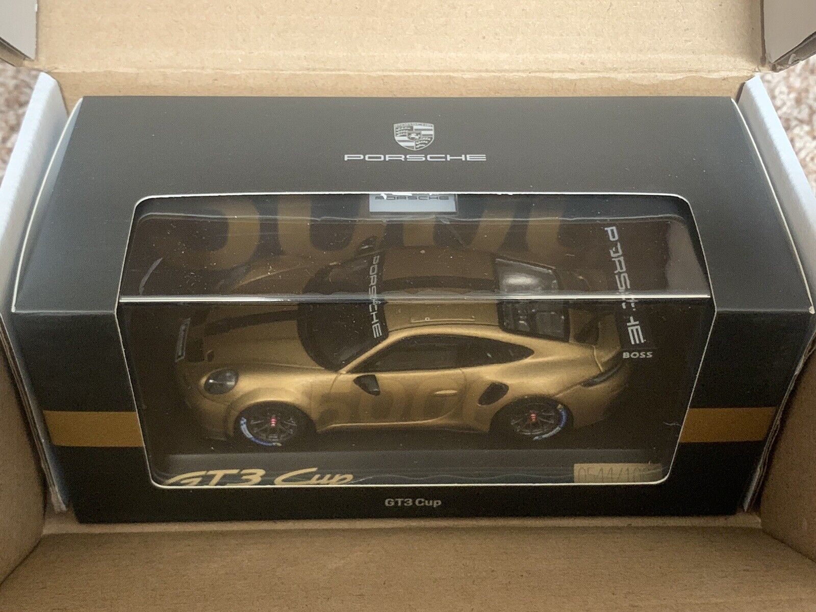 Porsche 911 GT3 Cup (992) Gold 5000th Edition Spark 1:43