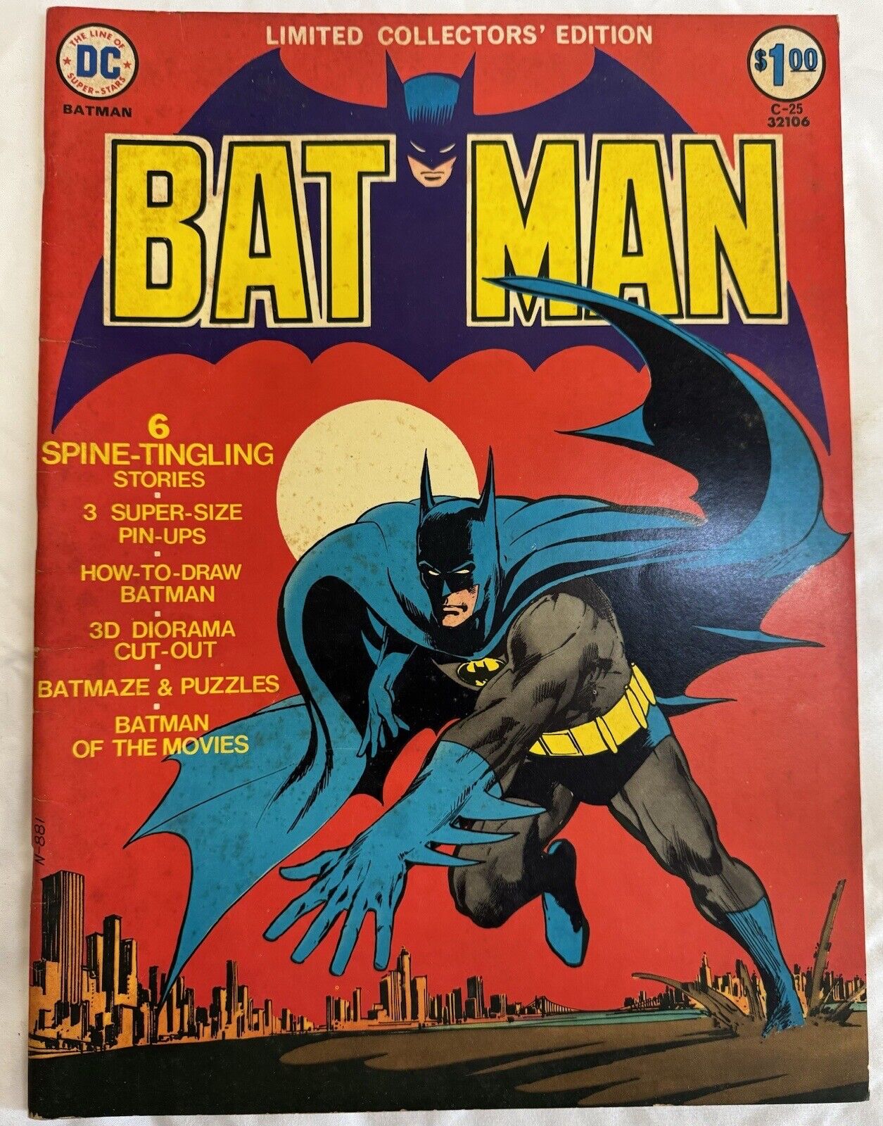 DC Treasury Edition C-25 Batman (1974) Bronze Age DC Comic Book RARE