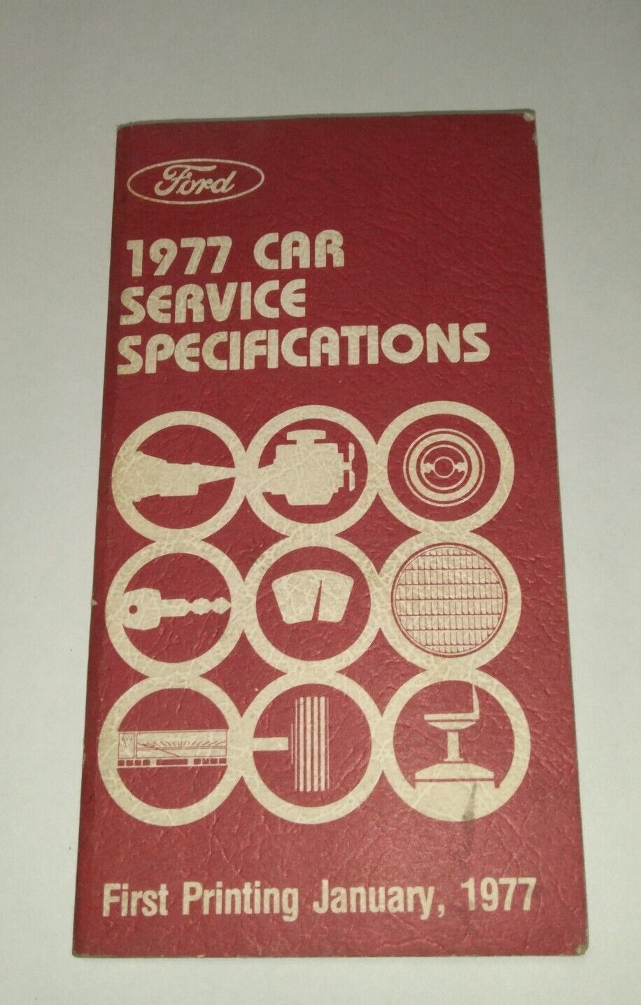 Vintage 1977 Ford Car Performance Specifications Booklet