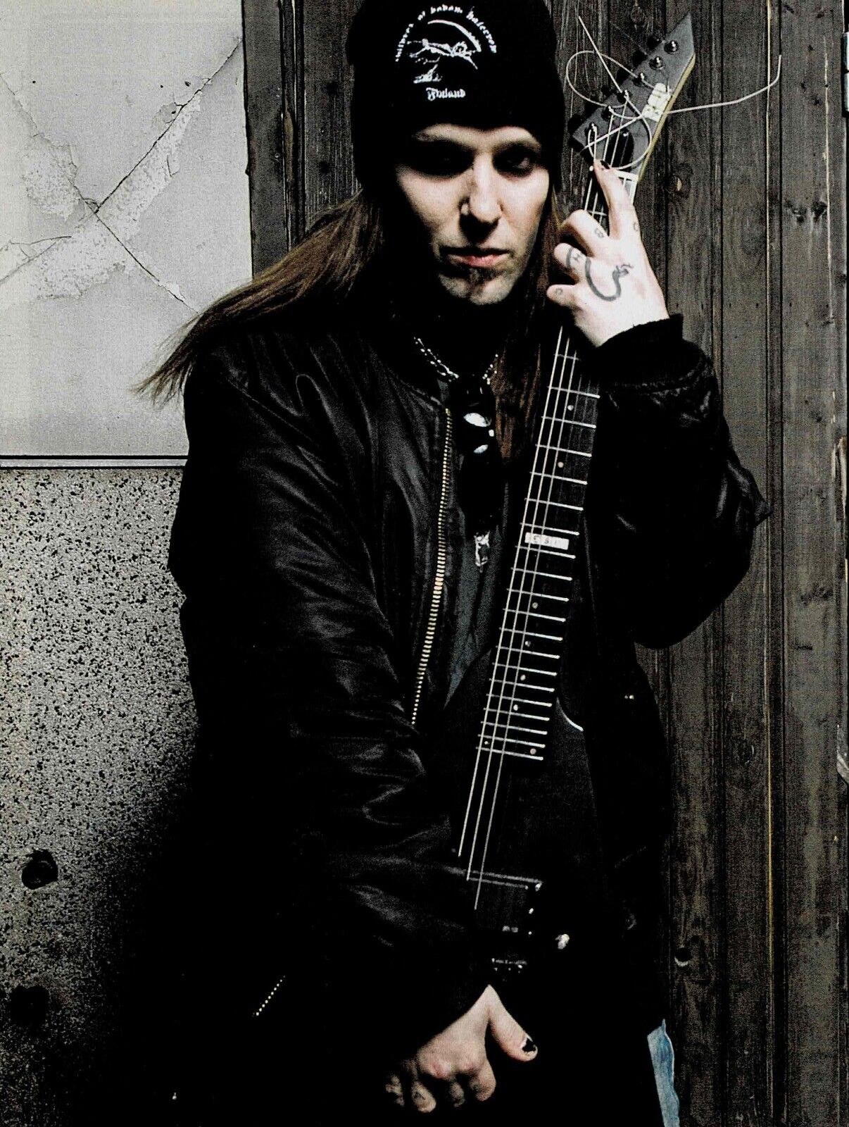Alexi Laiho of Children of Bodom - Music Print Ad Photo - 2008