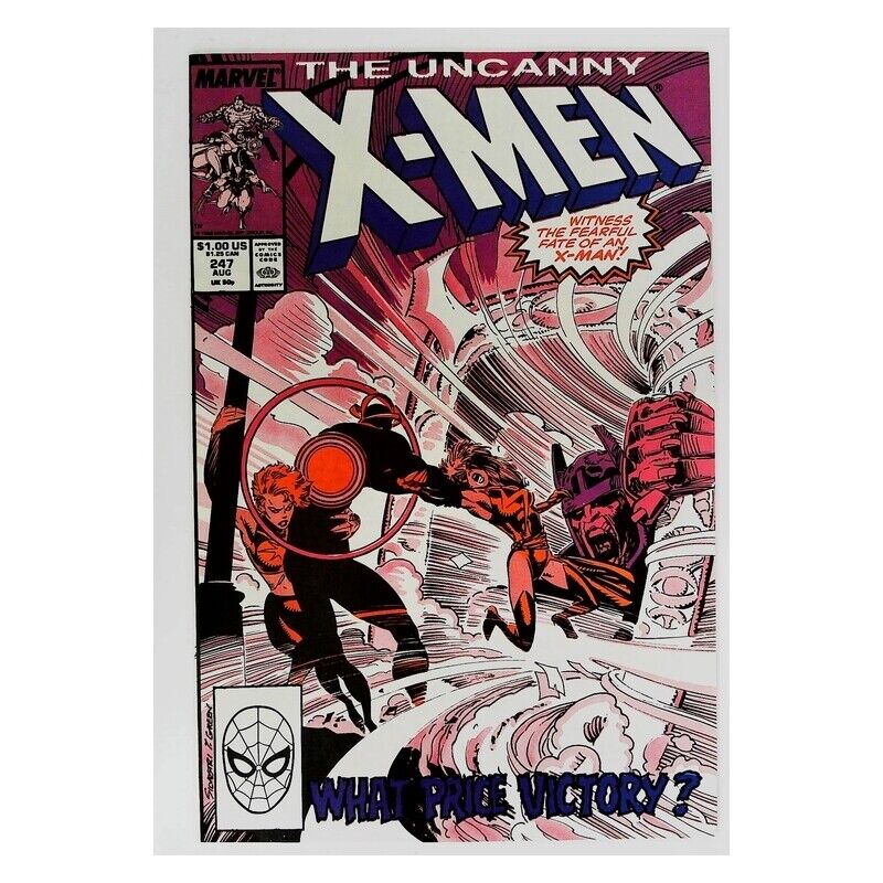 Uncanny X-Men (1981 series) #247 in Near Mint condition. Marvel comics [w@