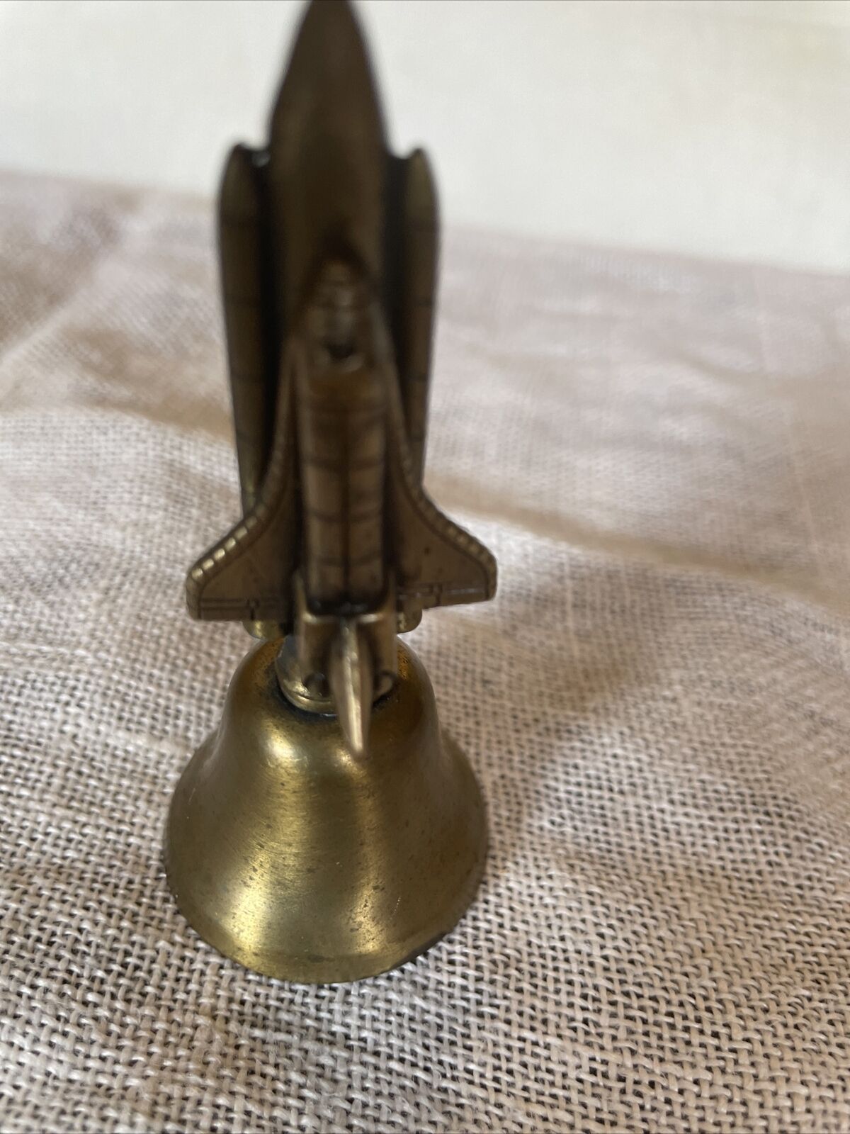 Vintage Souvenir  Kennedy Space Center NASA Space Shuttle Discovery Metal Bell