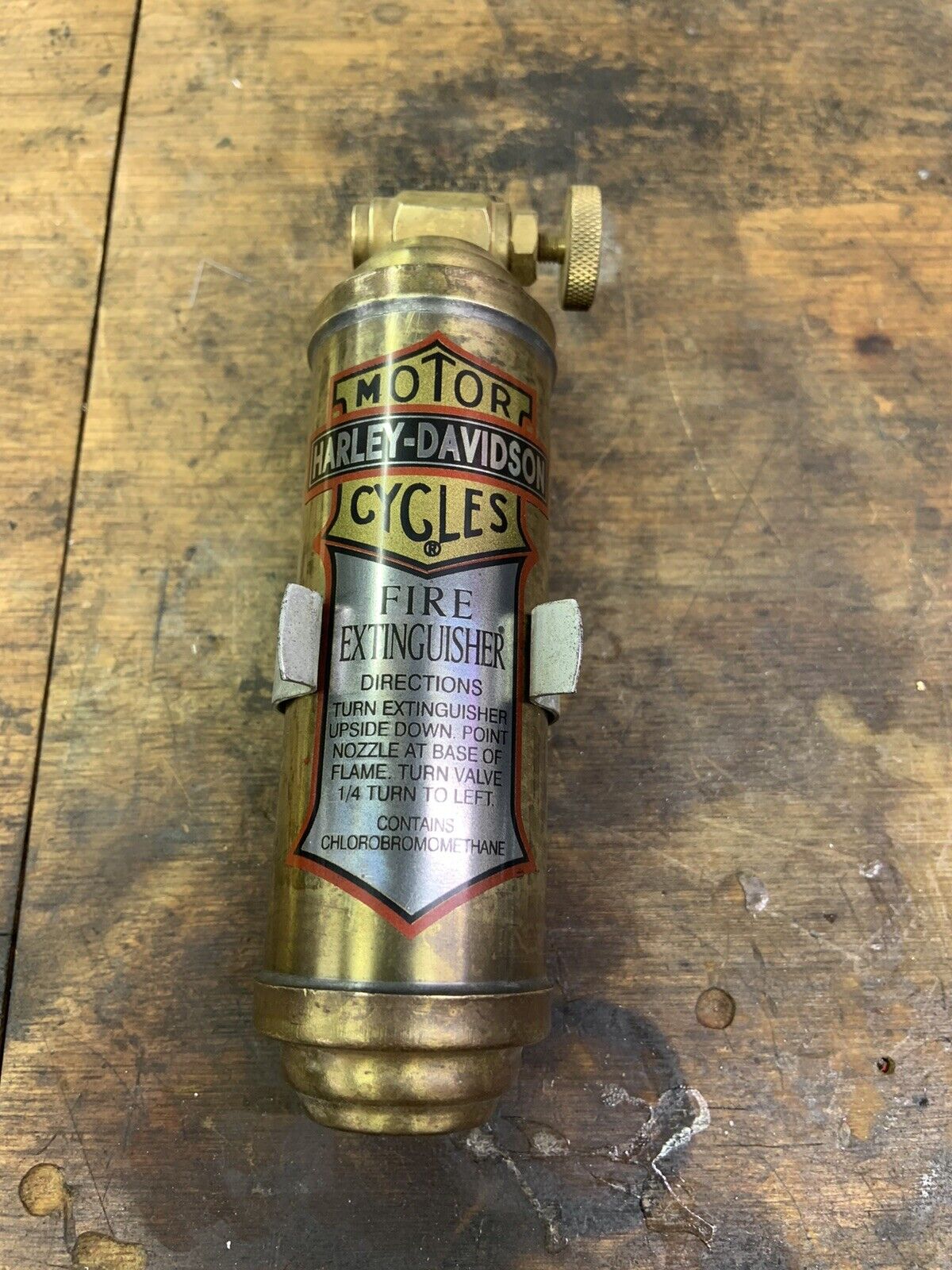 Antique Harley Presto Fire Extinguisher 5.75”