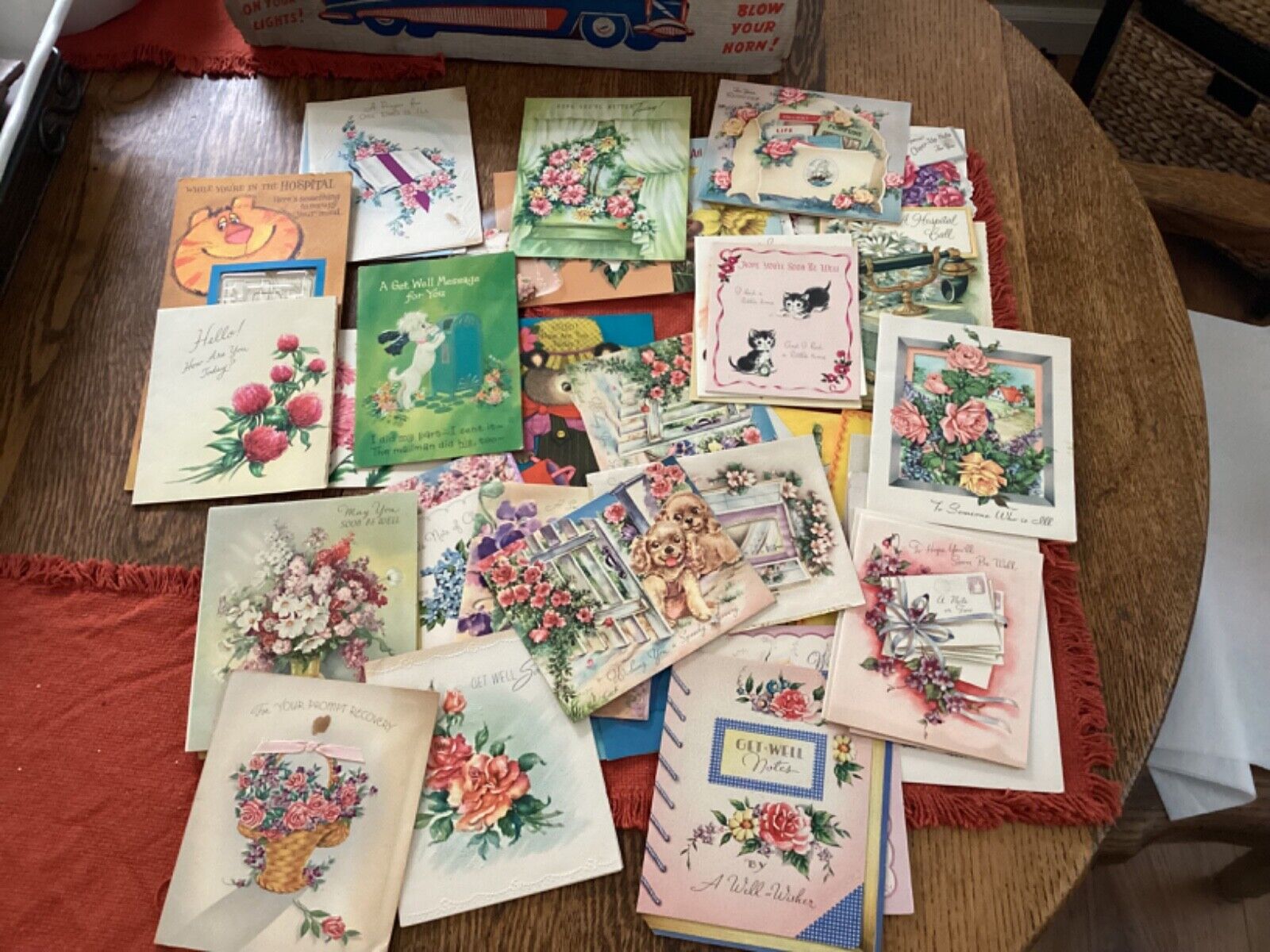 LOT OF 50+ VINTAGE GREETING CARDS