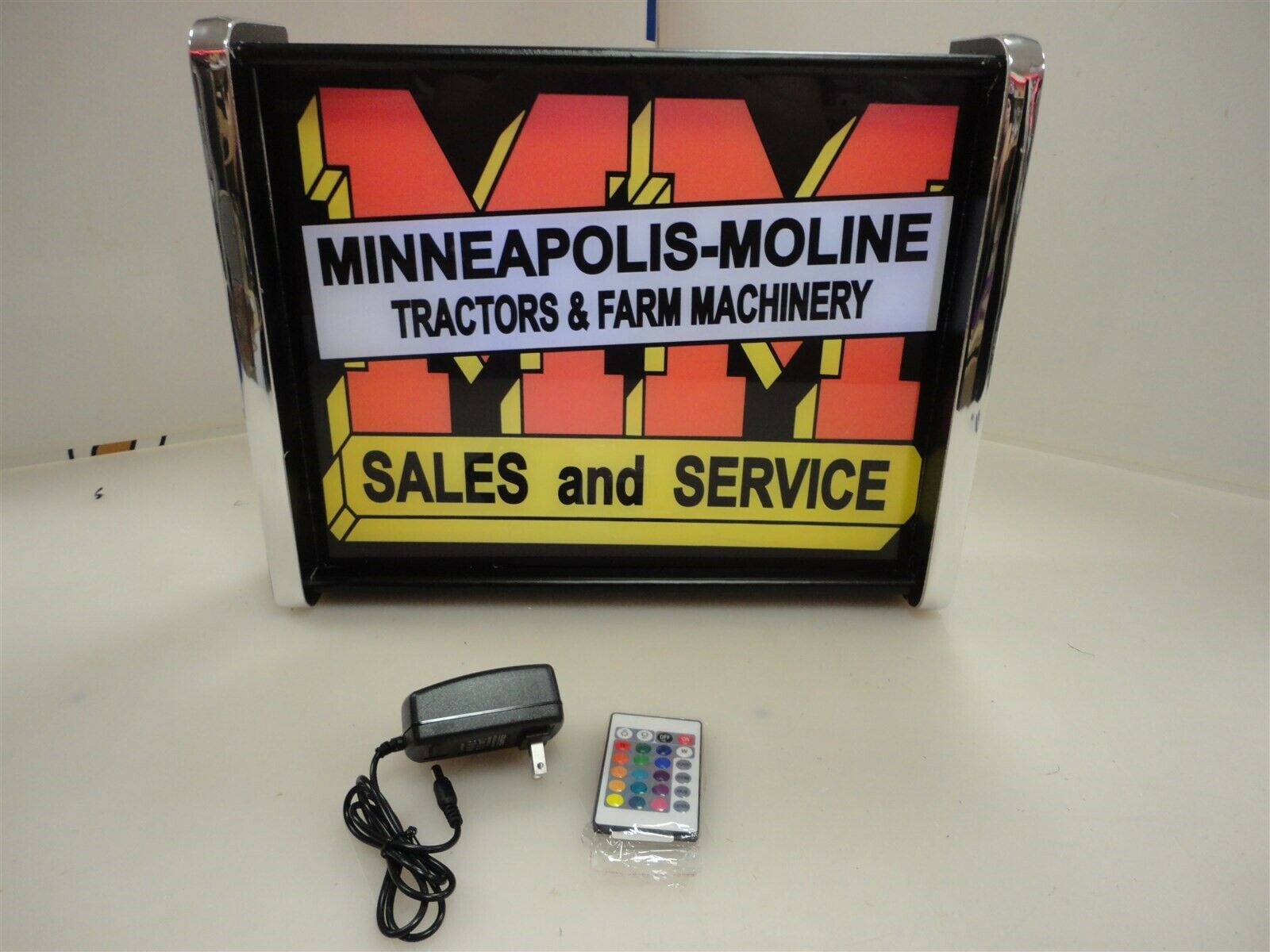 Minneapolis Moline Sales Service LED Display light sign box