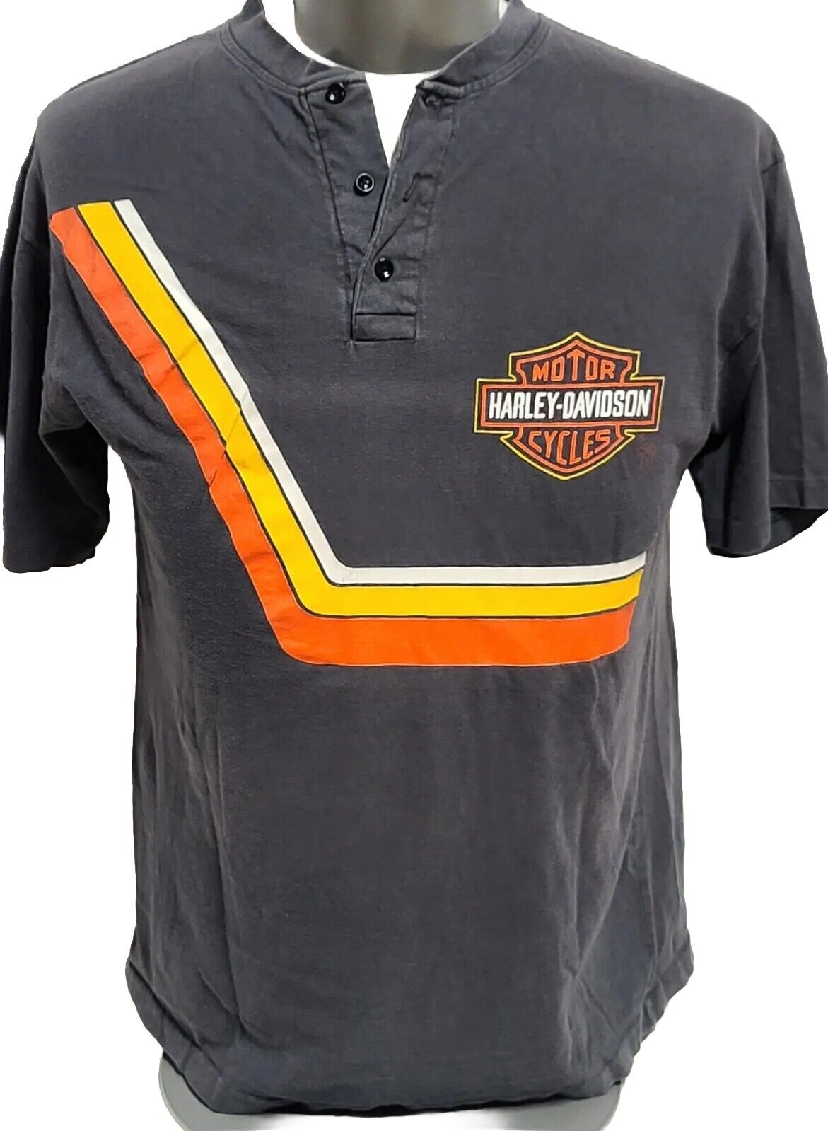 VTG 1978 Harley-Davidson Single Stitch Shirt, Chicago Harley-Davidson, Size XL