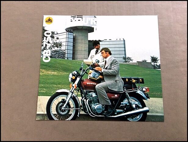 1977 Honda CB-750A Motorcycle Bike Vintage Sales Brochure Spec Catalog