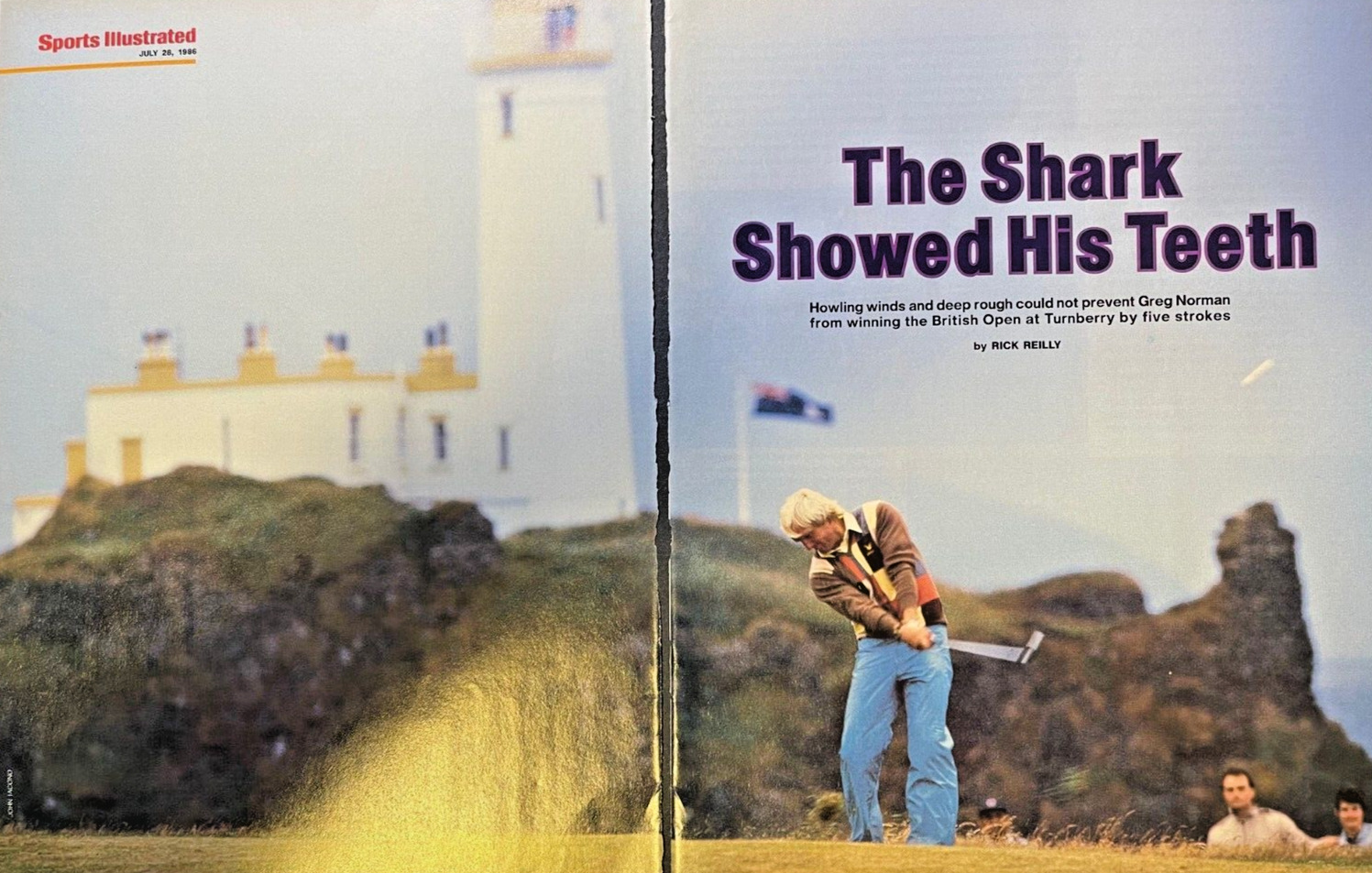 1986 Golfer Greg Norman