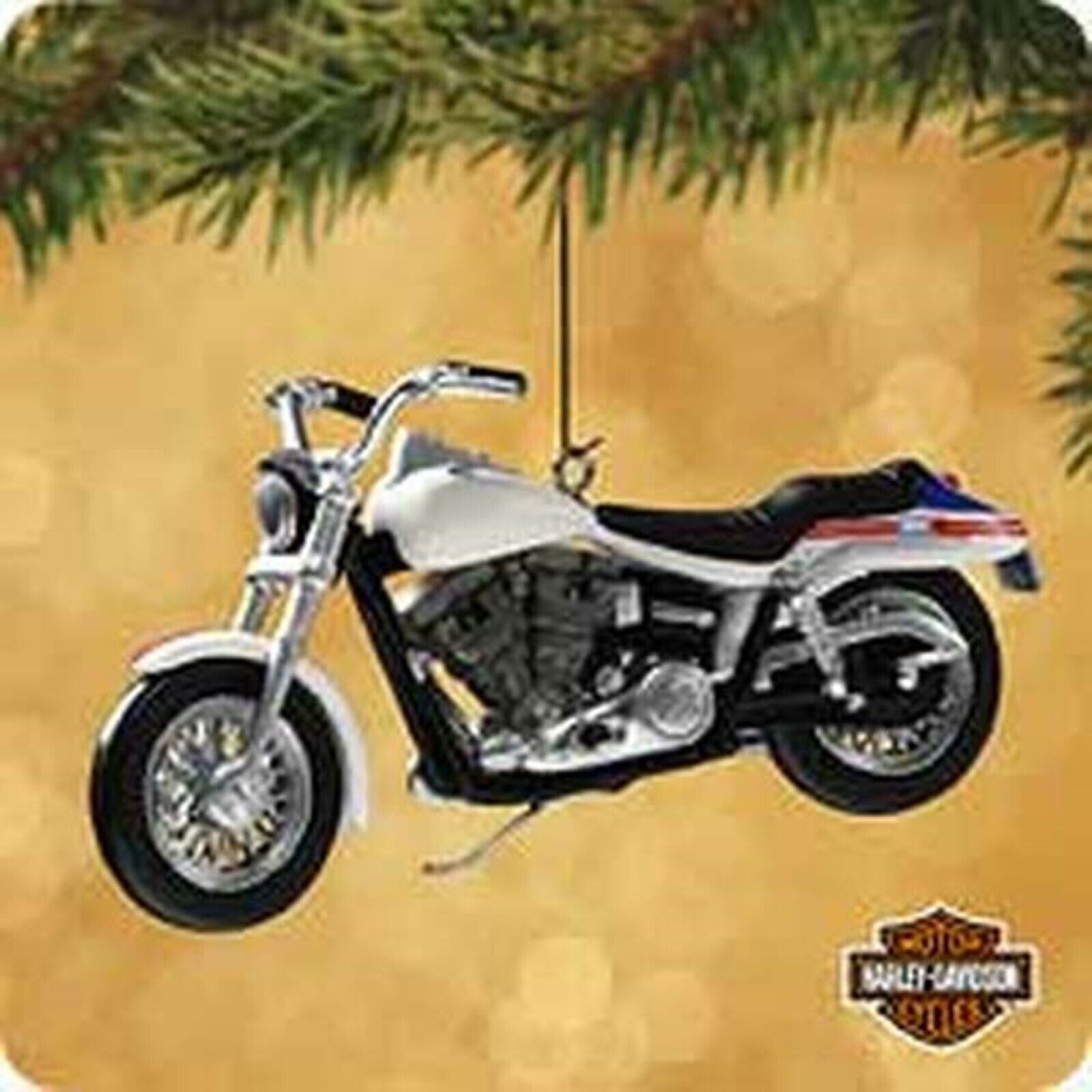 '1971 FX-1200 Super Glide' 'Harley Davidson Milestones' Series NEW Hallmark 2002
