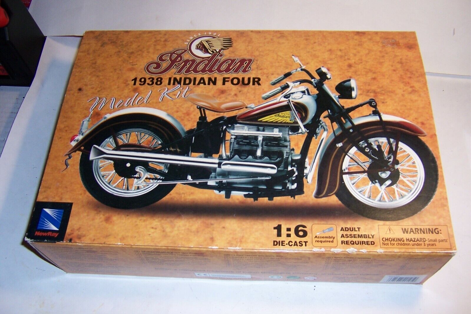 1;6 Die cast Indian 1938 Indian Four