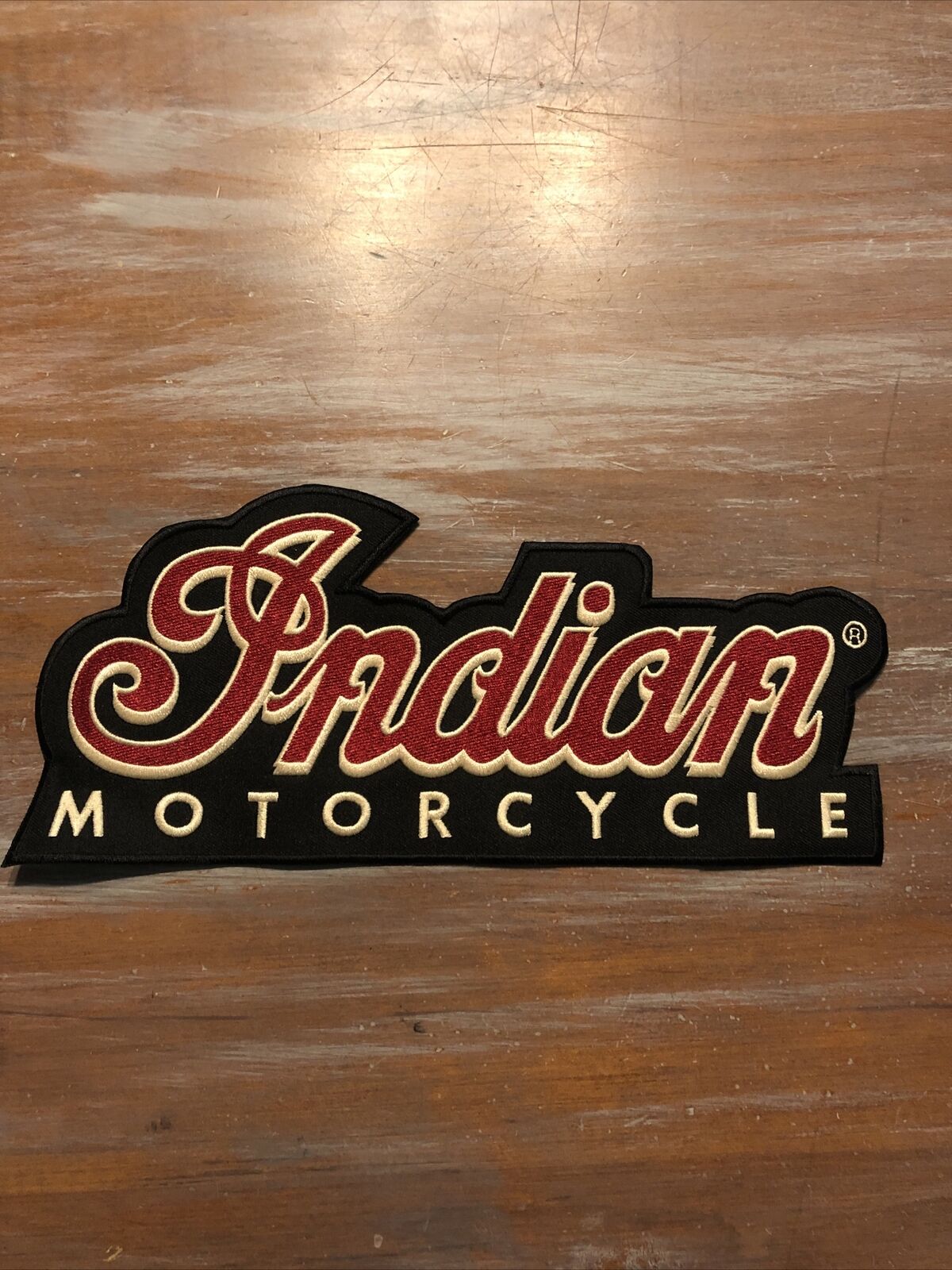 Indian Motorcycle Patch Large vintage 