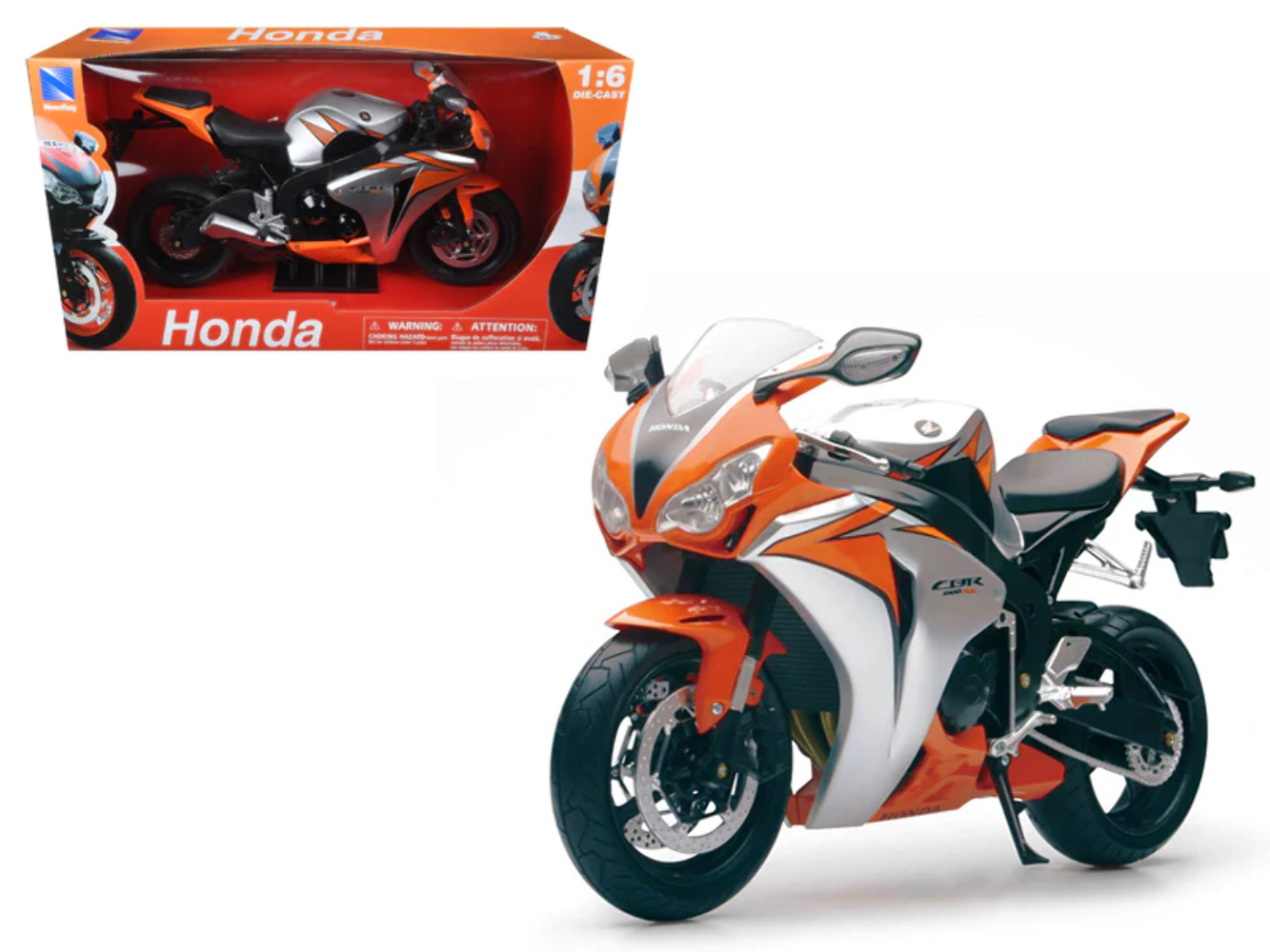 2010 Honda CBR 1000RR Motorcycle 1/6 Diecast Model
