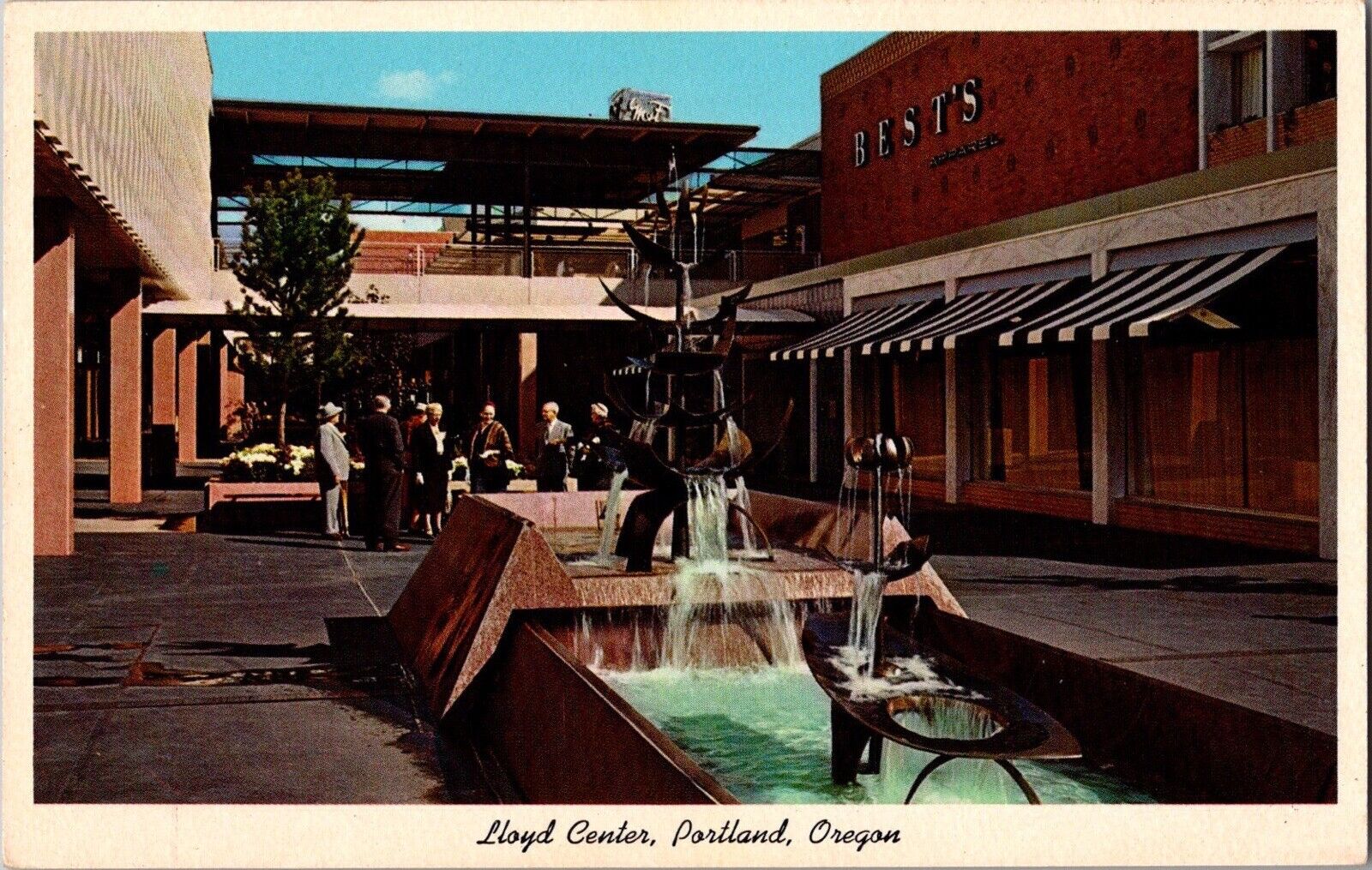 Oregon Postcard: Lloyd Center, Portland 