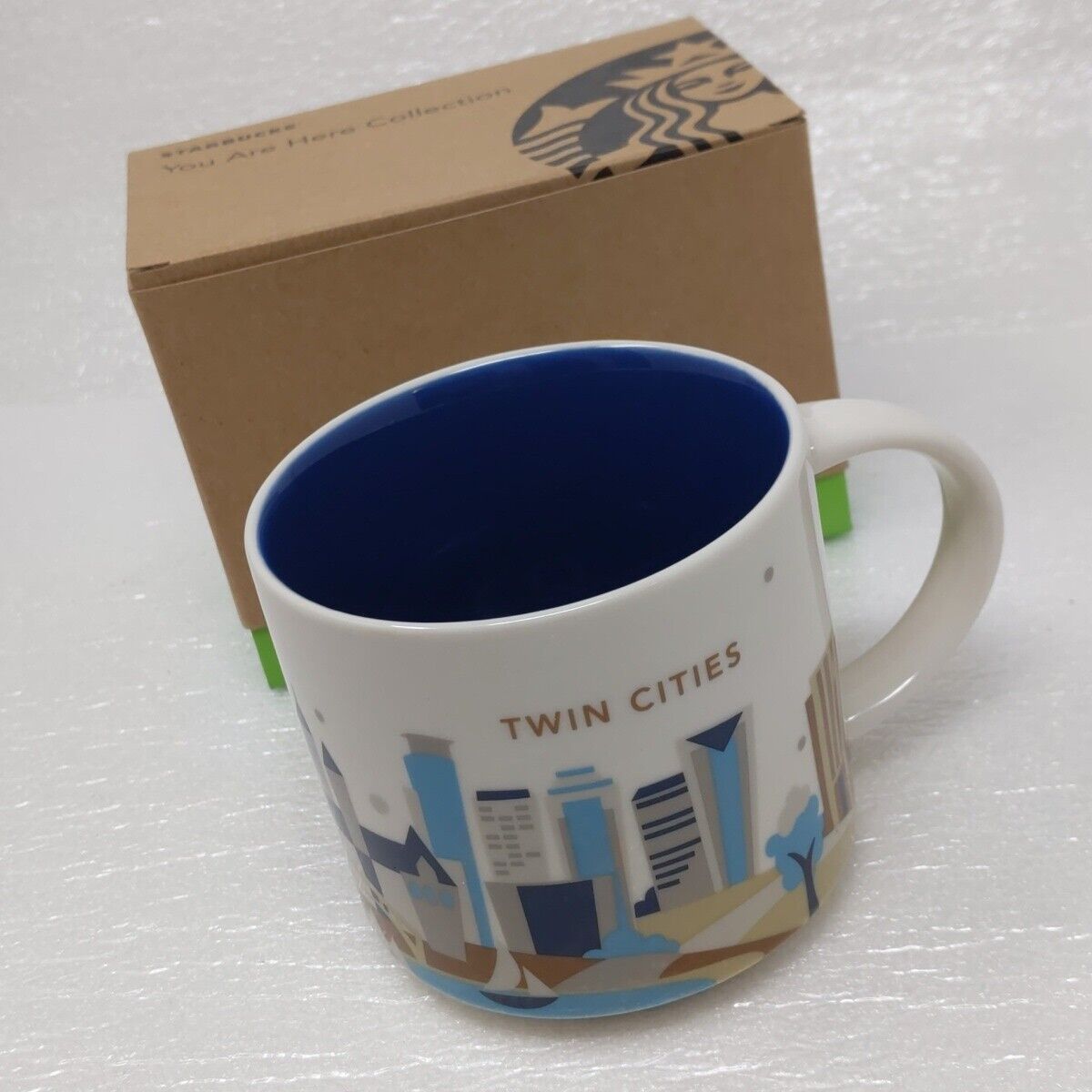 NEW Starbucks Twin Cities You Are Here Mug - COFFEE CUP IN BOX