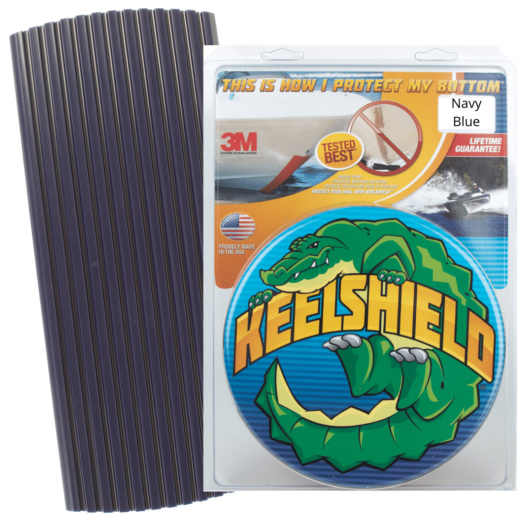 OB Gator KeelShield Guard 6' Helps Prevent Damage, Scars and Scratches Navy Blue