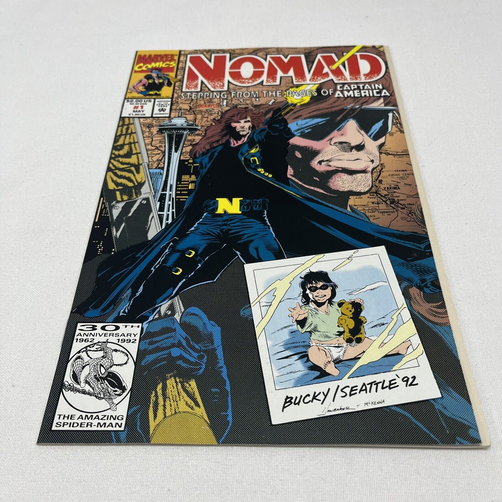 Nomad #1 Marvel Comics 1992 Captain America Bucky Barnes