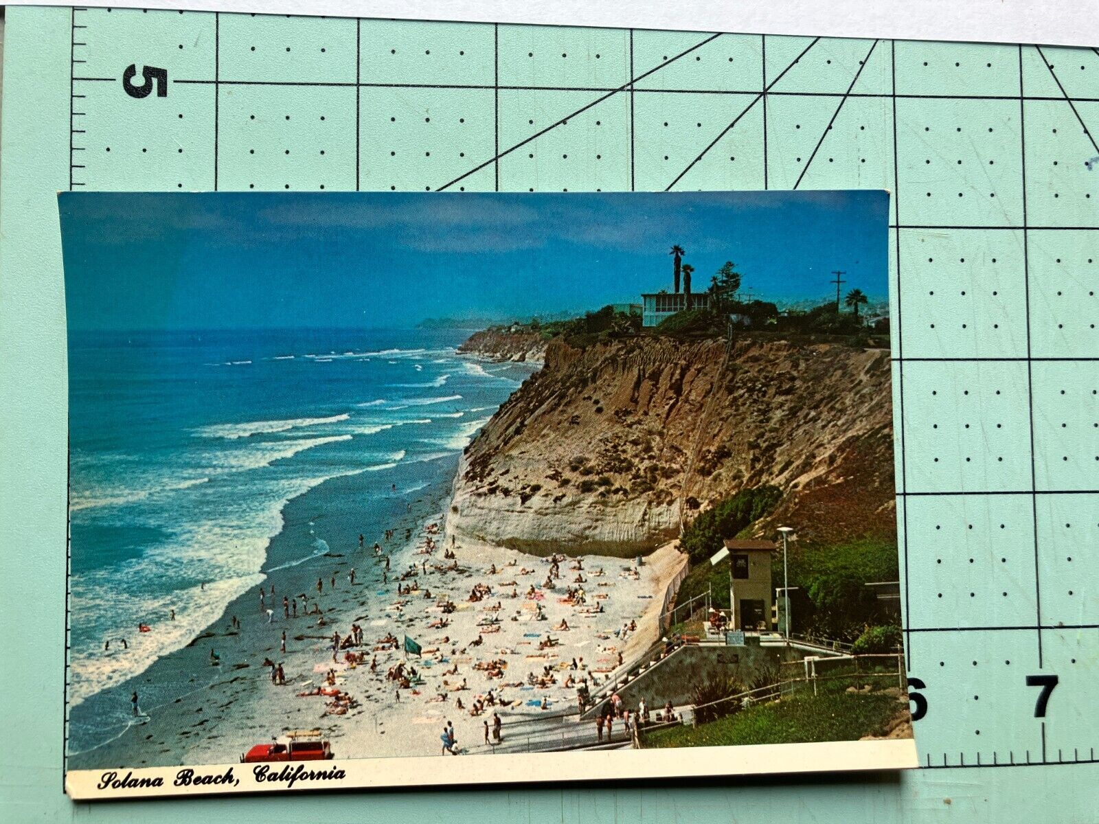 Vintage Solana Beach  California Postcard -