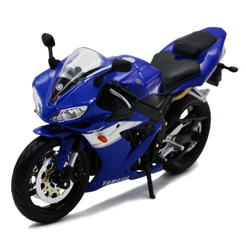 MAISTO 1:12 YAMAHA YZF-R1 Blue MOTORCYCLE SCOOTER MOTOBIKE MODEL TOY Gift NIB