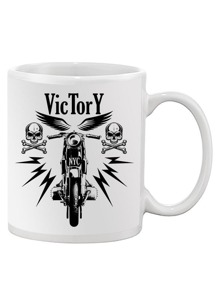 Victory Motorcycle Mug - SPIdeals Designs