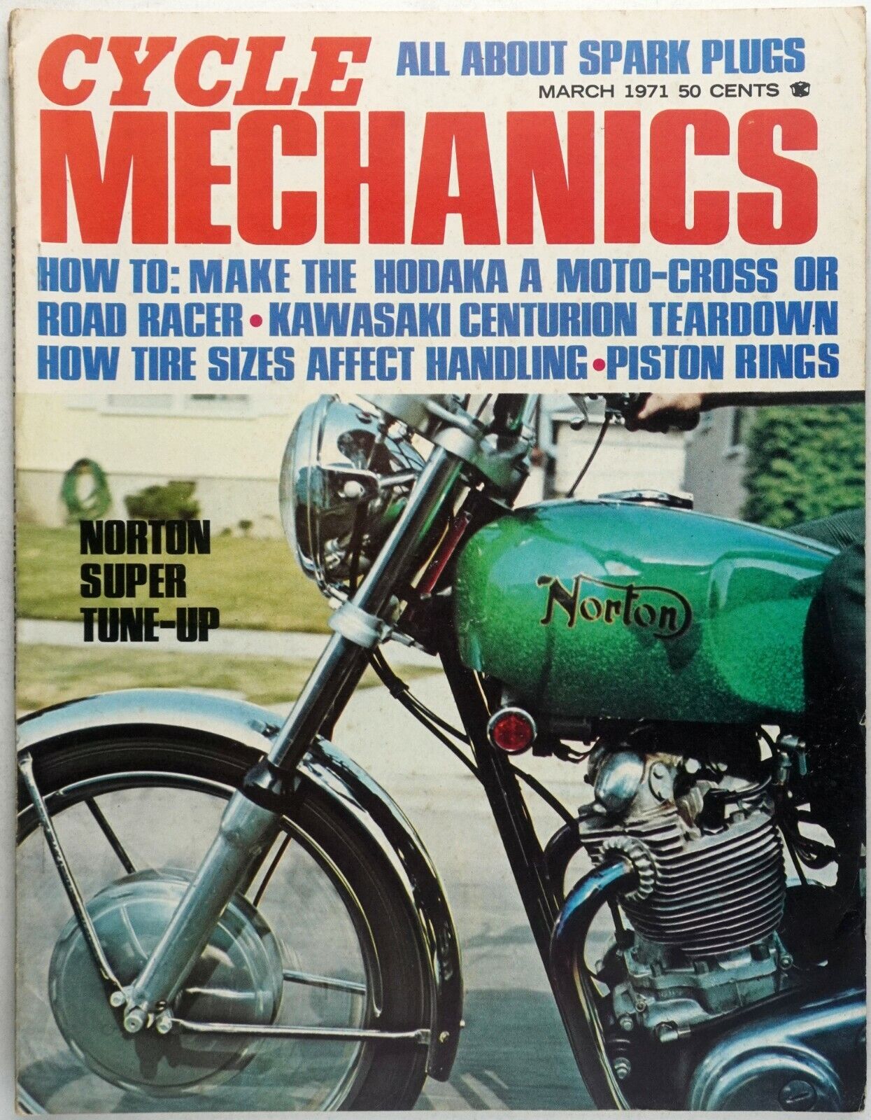 Cycle Mechanics March 1971 Vintage Motorcycle Magazine 
