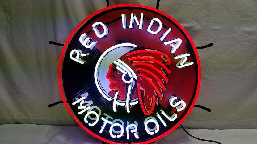 CoCo Red Indian Motor Oils Gasoline 24\