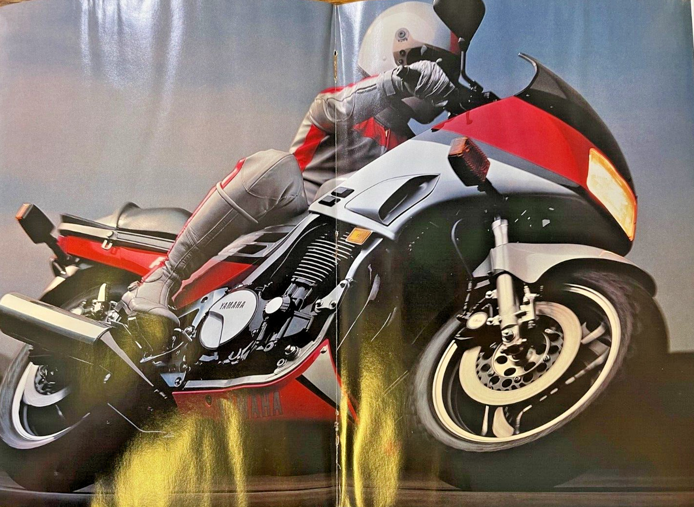 1984 Vintage Magazine Advertisement Yamaha Performance Series Motorcycles