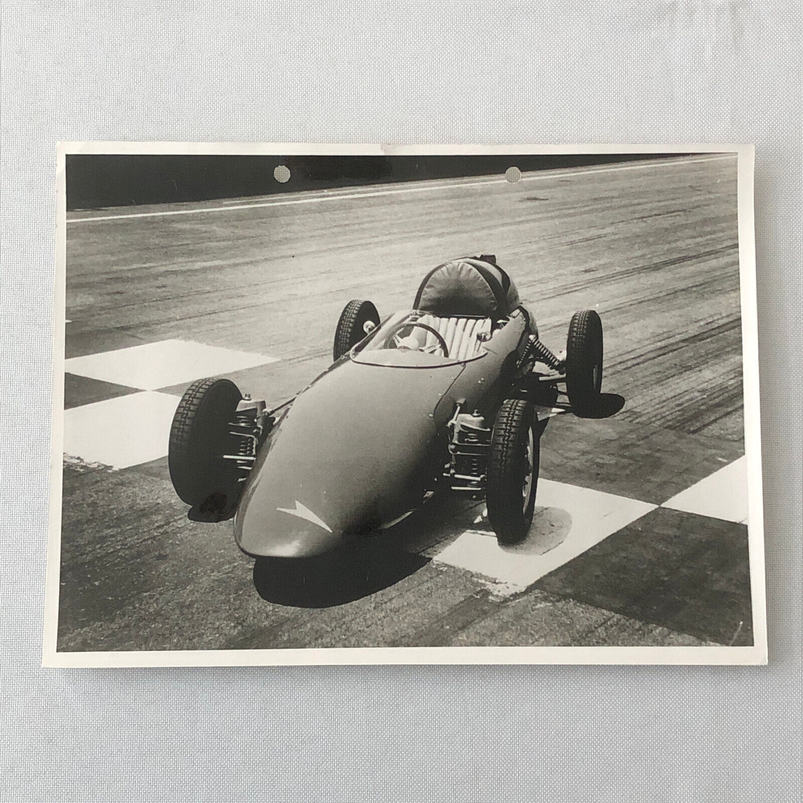 Vintage NSU Prinz Racing Car Factory Press Photo Photograph