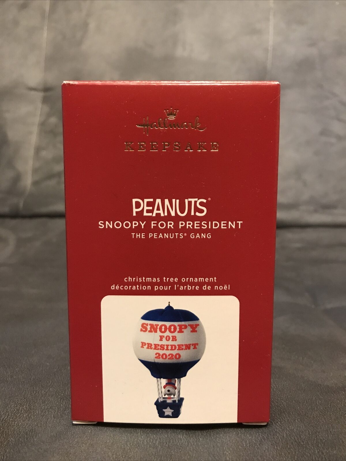 Hallmark Keepsake 2020 Snoopy For President Peanuts Gang Ornament