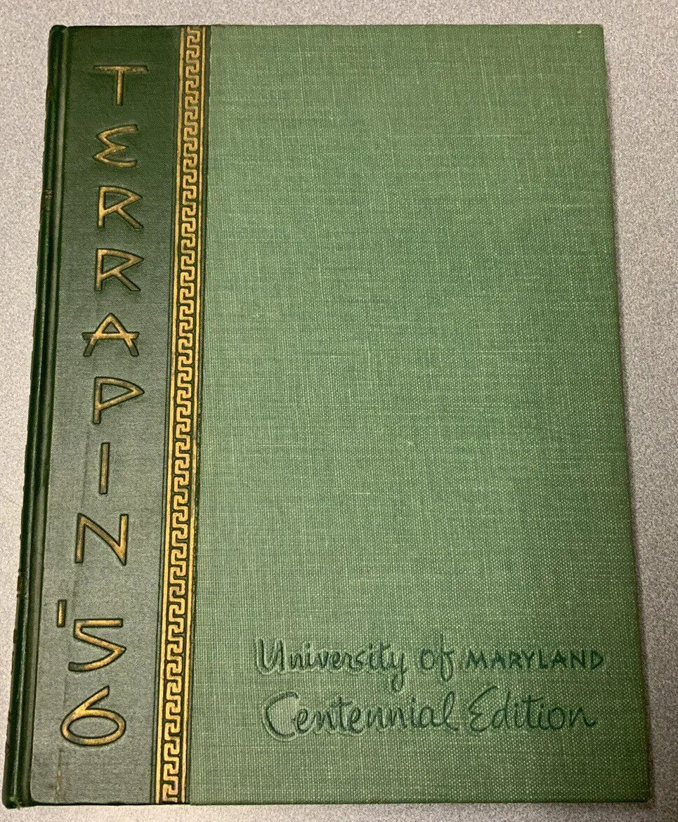 College Yearbook University Of Maryland Terrapin 1956
