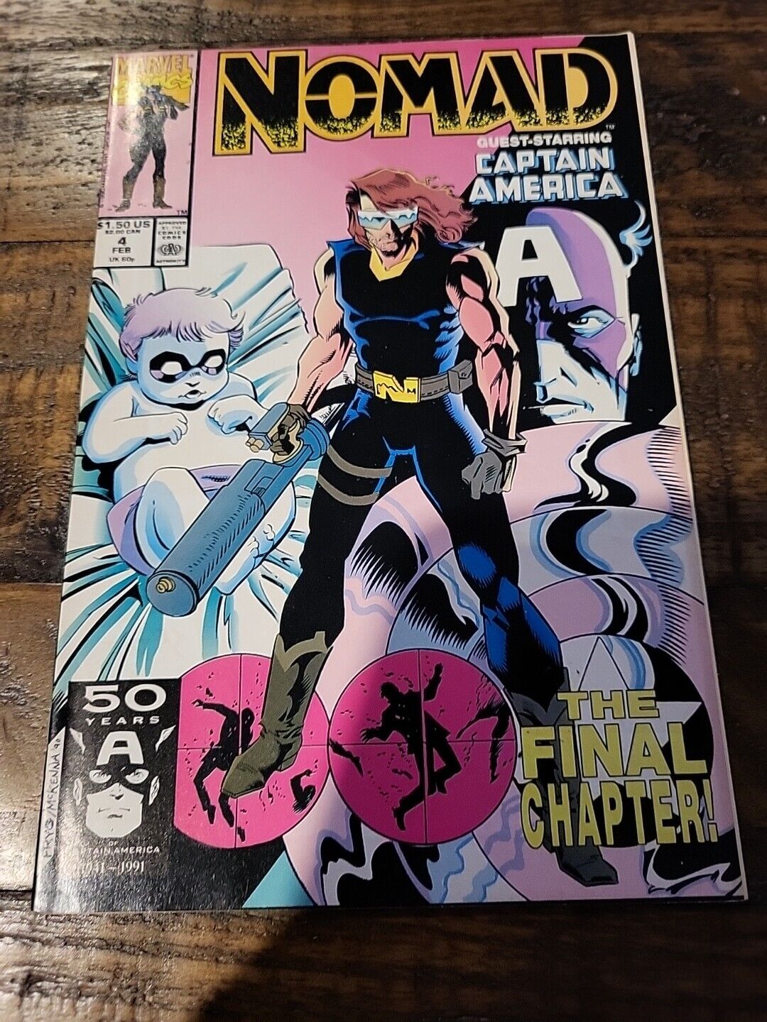 Nomad #4 (Marvel, February 1991)
