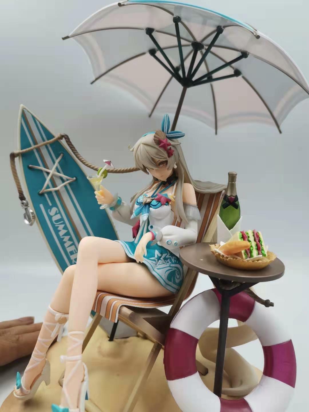 NEW 17CM Sandbeach Girl Anime Girl Figures PVC Toy Can take off,No Box,as Gifts
