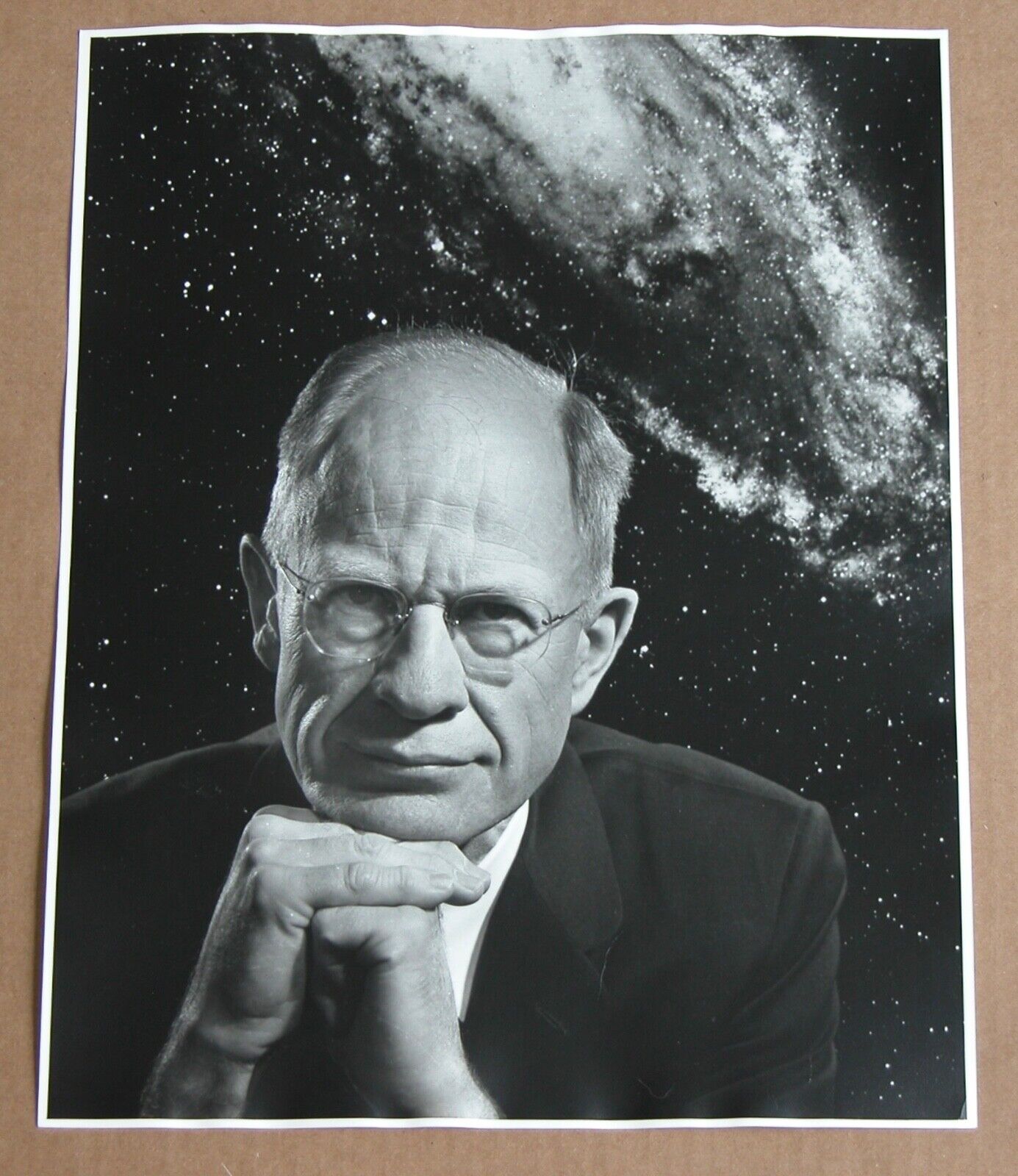 Dr. Clarence Cleminshaw 1960s 11X14 Archival Photograph Dave Iwerks Astronomer