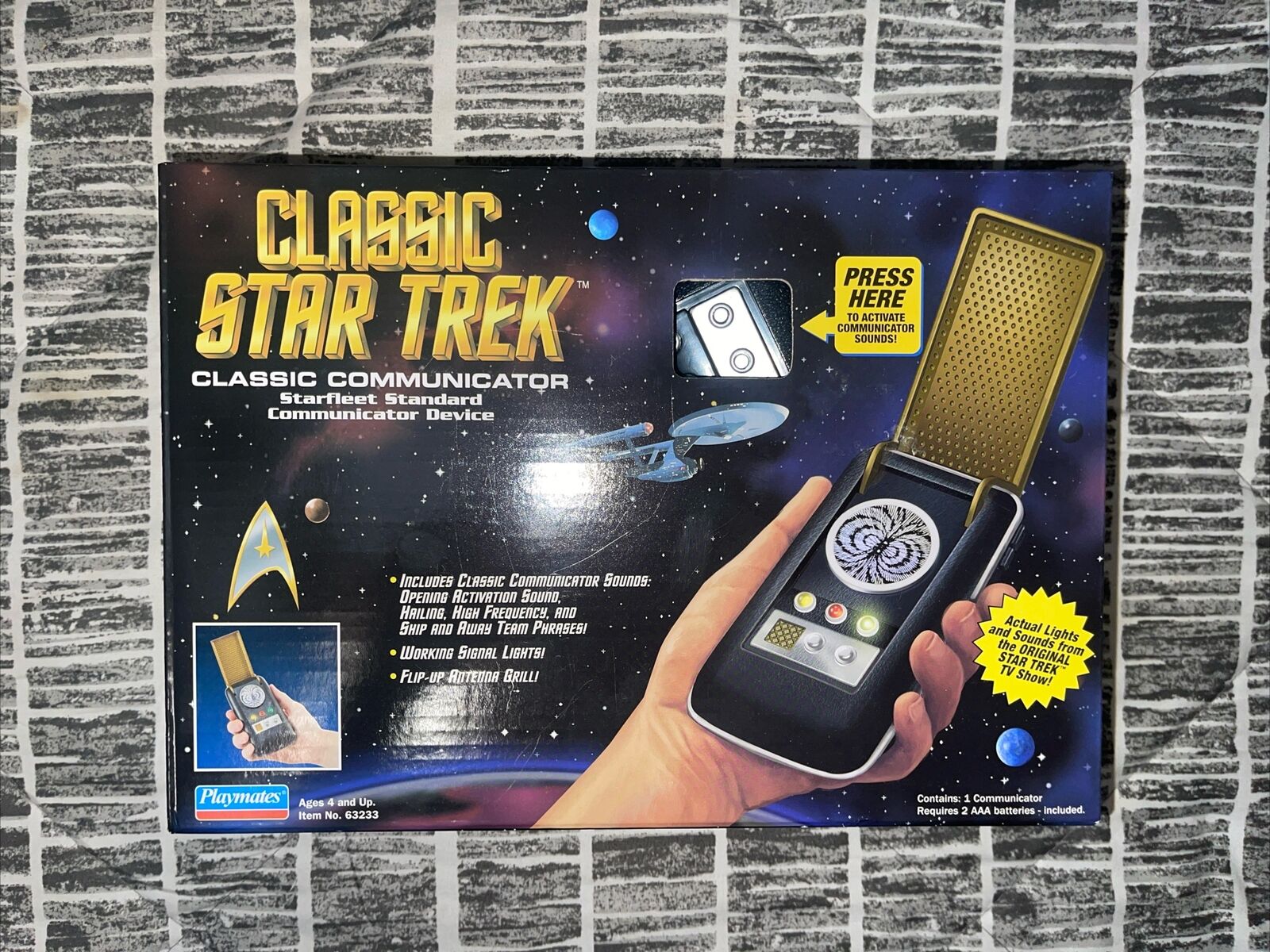Playmates Classic Star Trek Original Series Communicator 2023