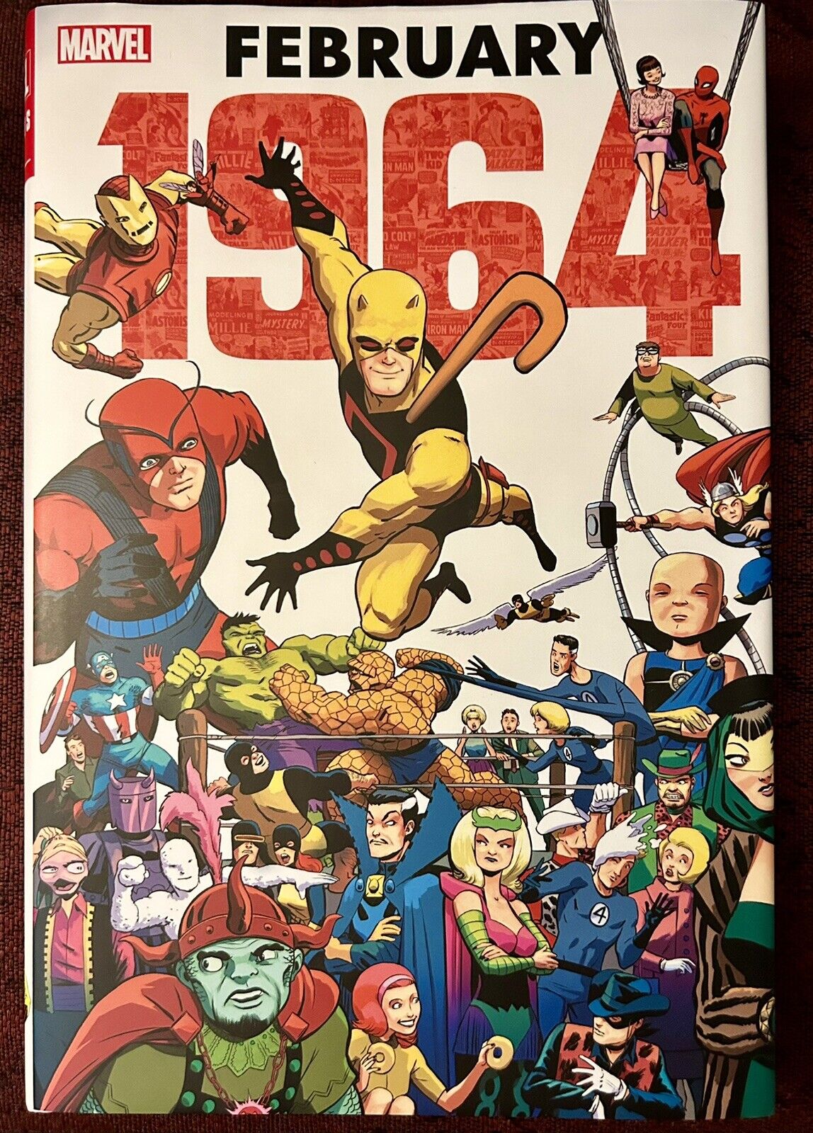 February 1964/Marvel Comics/Hard Cover/Brand New/2024