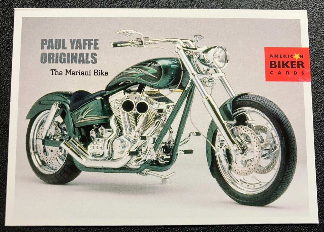 #95 The Mariani Bike by Paul Yaffe Originals - 2004 American Biker Trading Card
