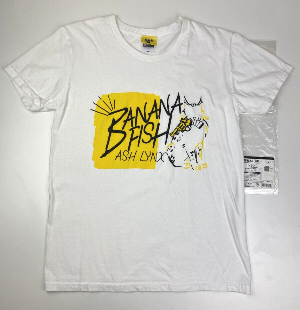 BANANA FISH shirt Ash Lynx Wildcat Image Edition - Official Banana Fish T-shirt