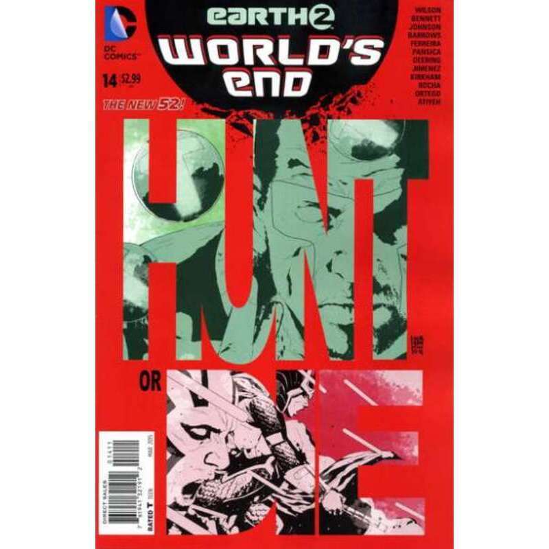Earth 2: World\'s End #14 in Near Mint condition. DC comics [q,