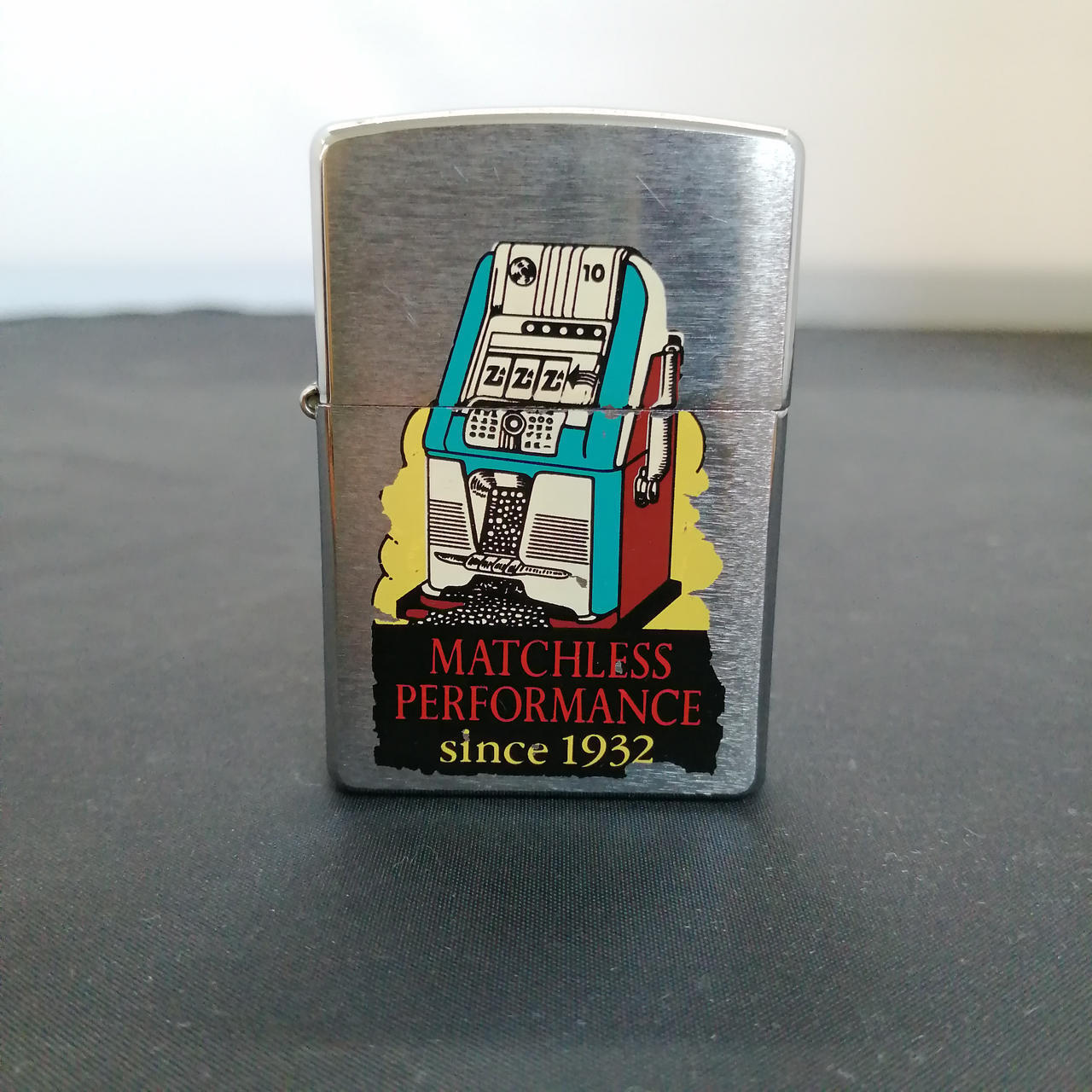 Zippo Model number MATCHLESS PERFORMANCE