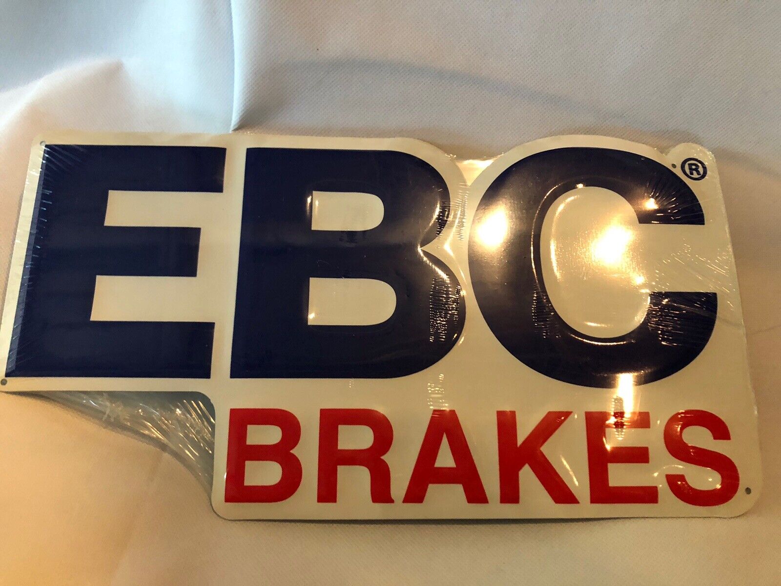 EBC Brakes Advertising Metal Sign *New in Package