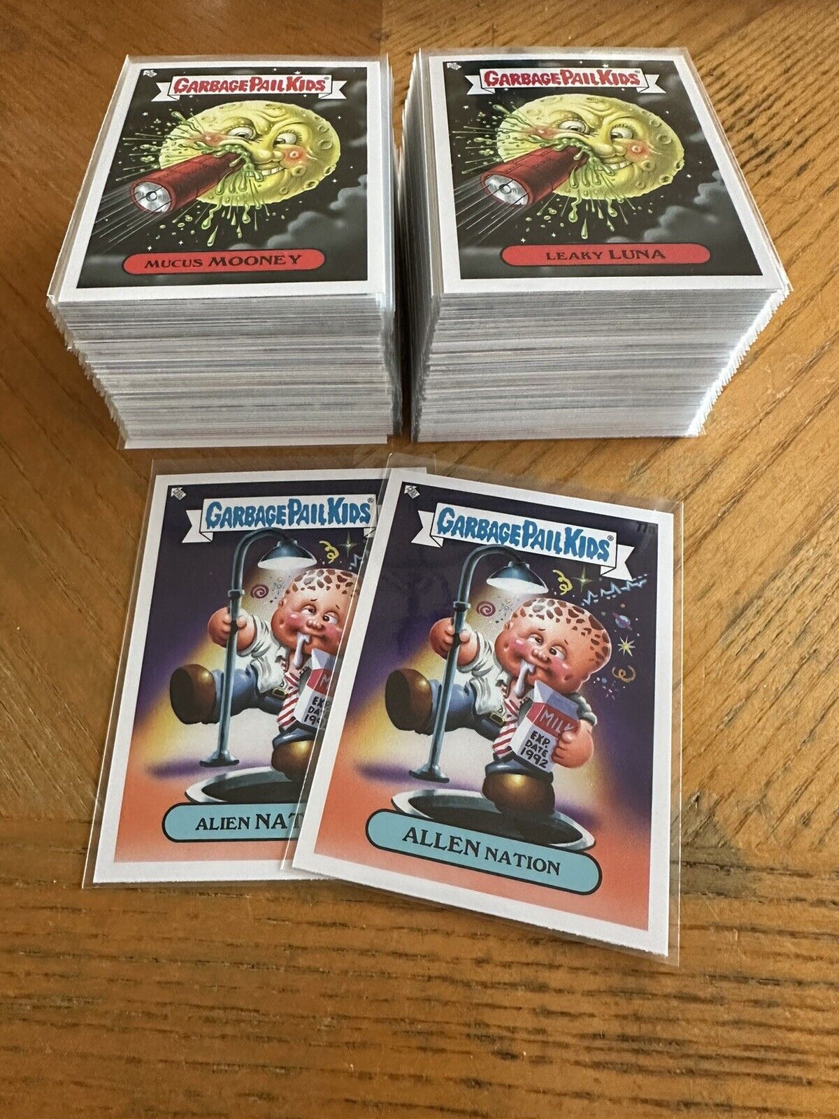 Garbage Pail Kids InterGOOlactic Mayhem Complete 200 Card Base Set 1-100 A & B