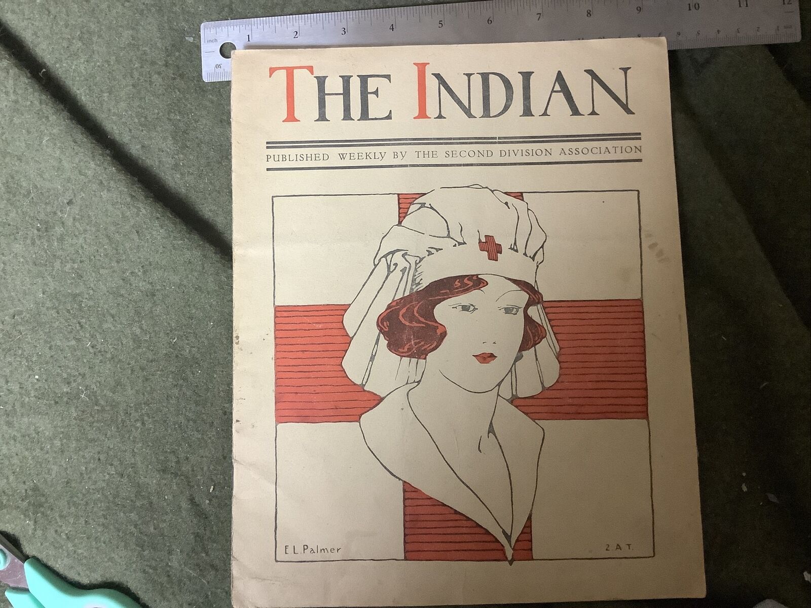 US Army Magazine ( 2nd Infantry Division “ The Indian “ circa July 8 1919 