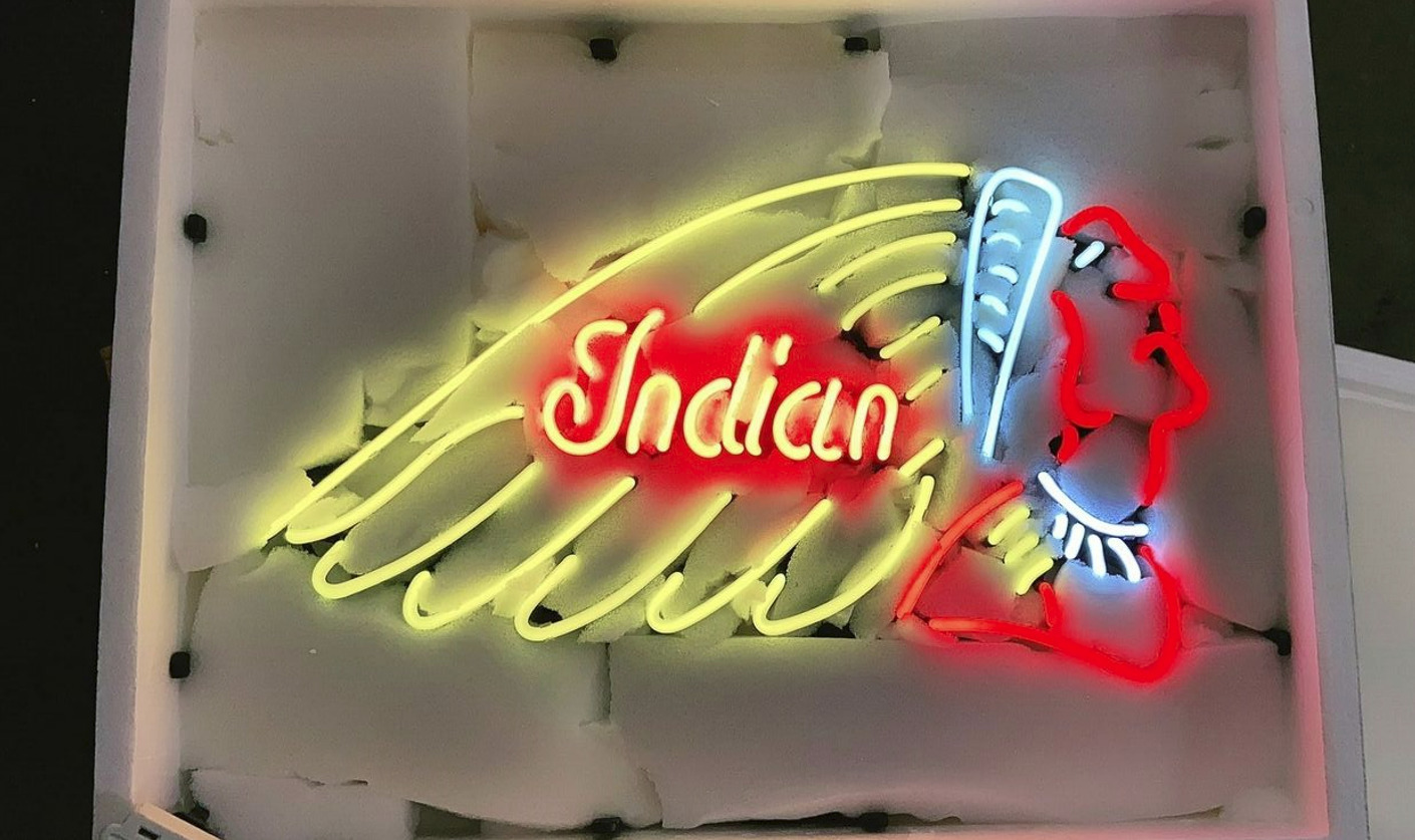 New Indian Motorcycles Neon Light Sign 20\