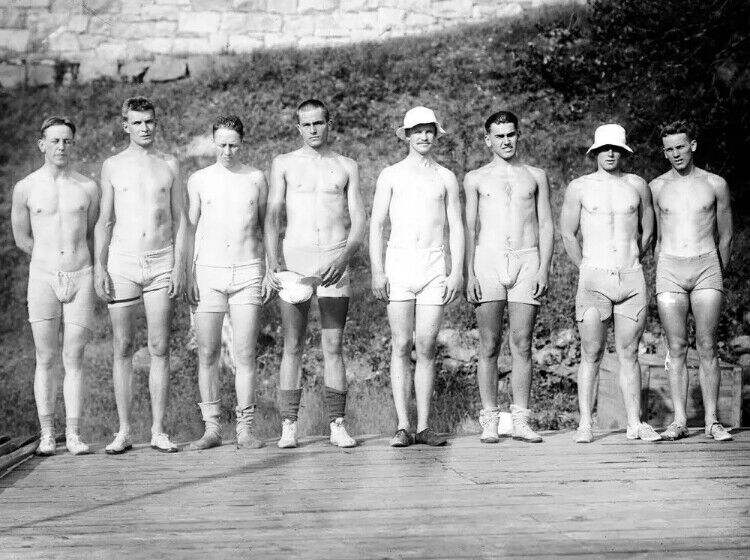 1910-1915 Yale Varsity Crew Old Vintage Photo Picture 8\